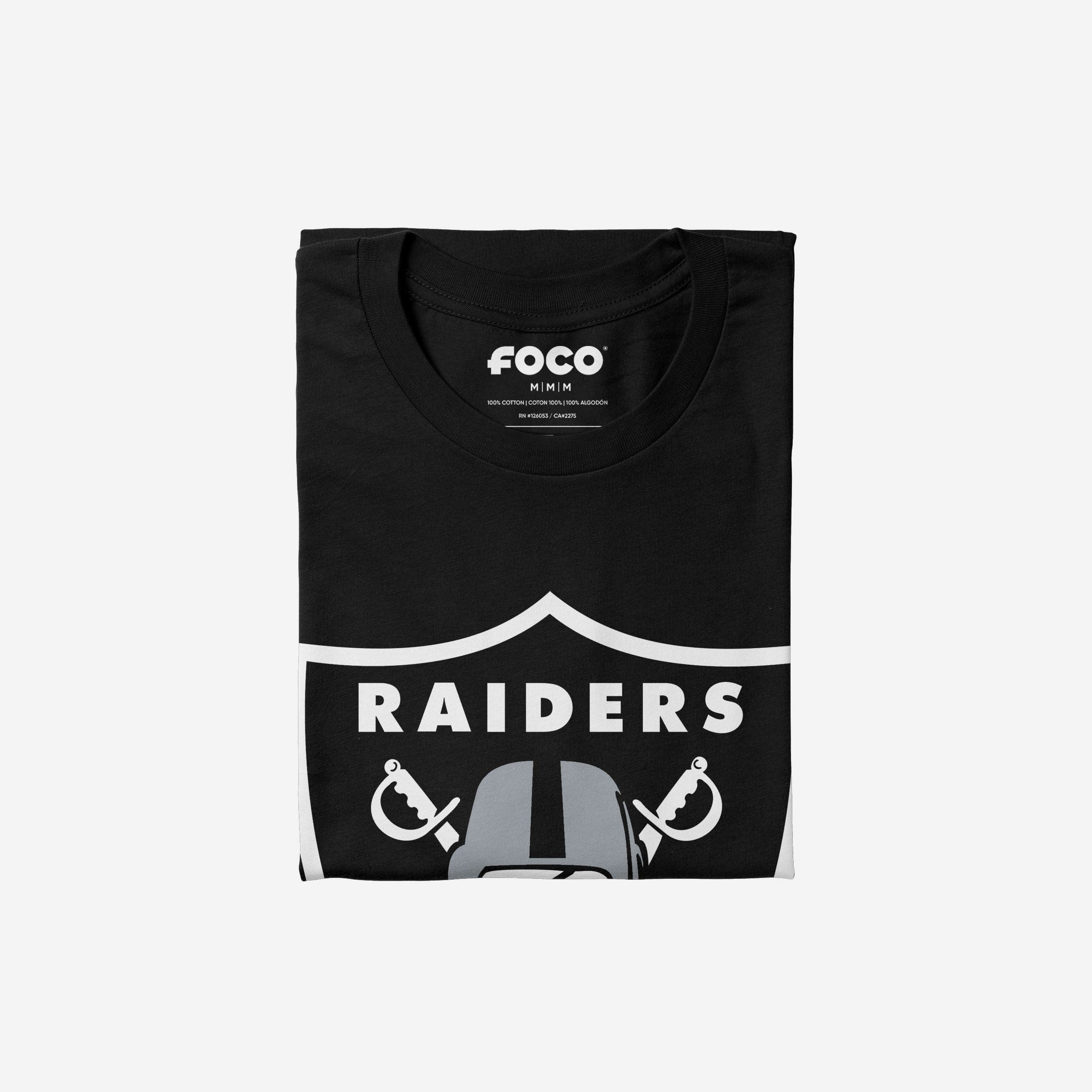 Las Vegas Raiders Primary Logo T-Shirt - Image 8