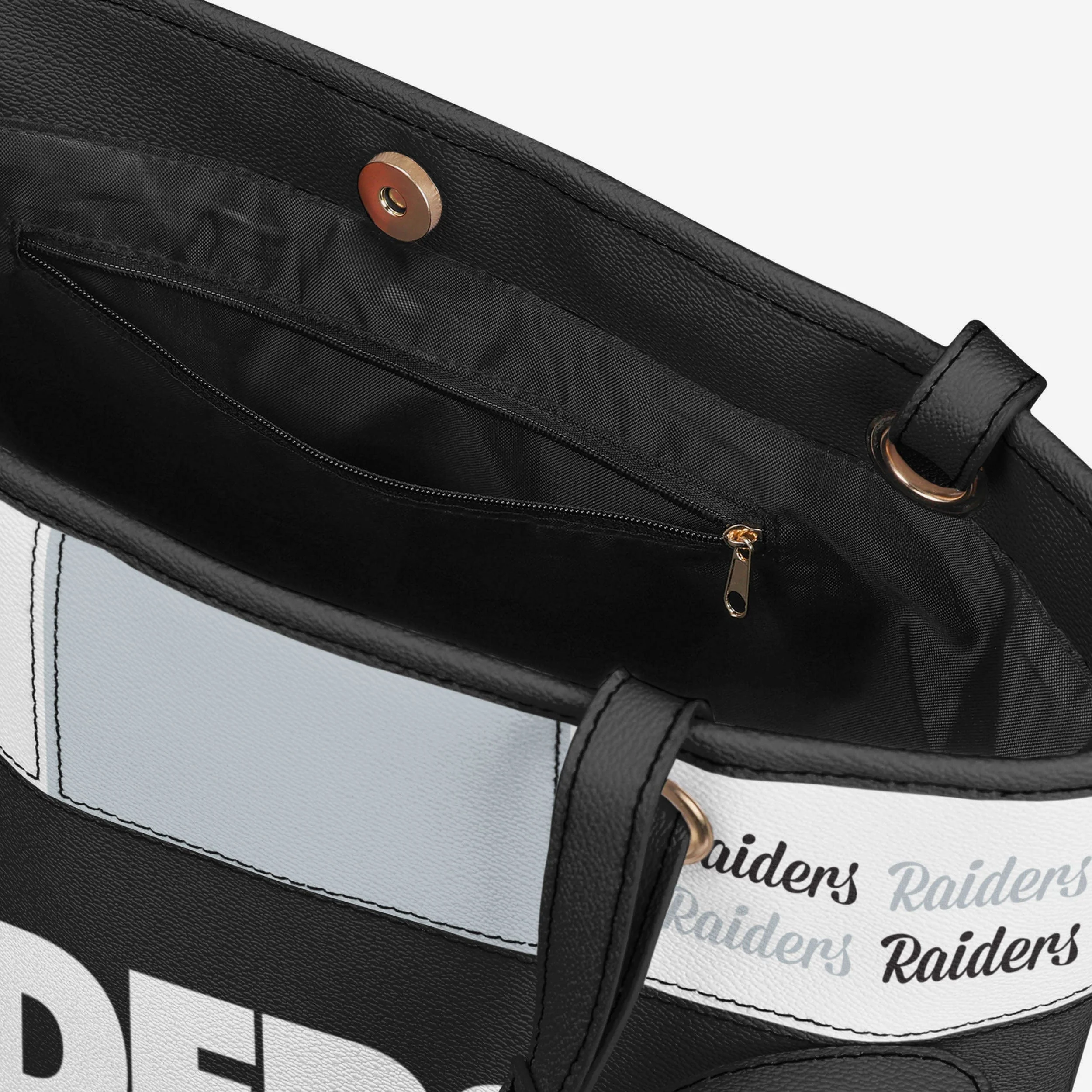 Las Vegas Raiders Printed Collage Tote - Image 4