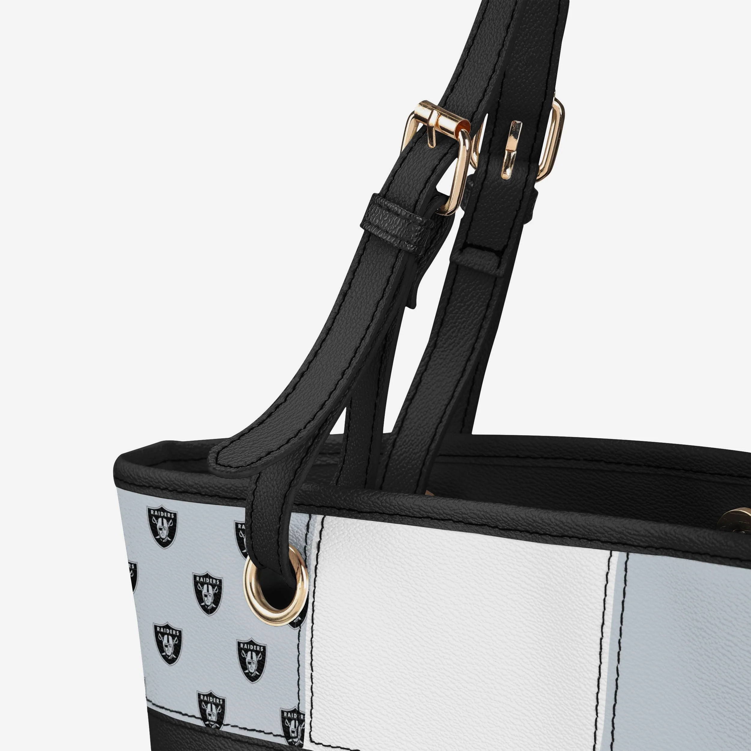 Las Vegas Raiders Printed Collage Tote - Image 5