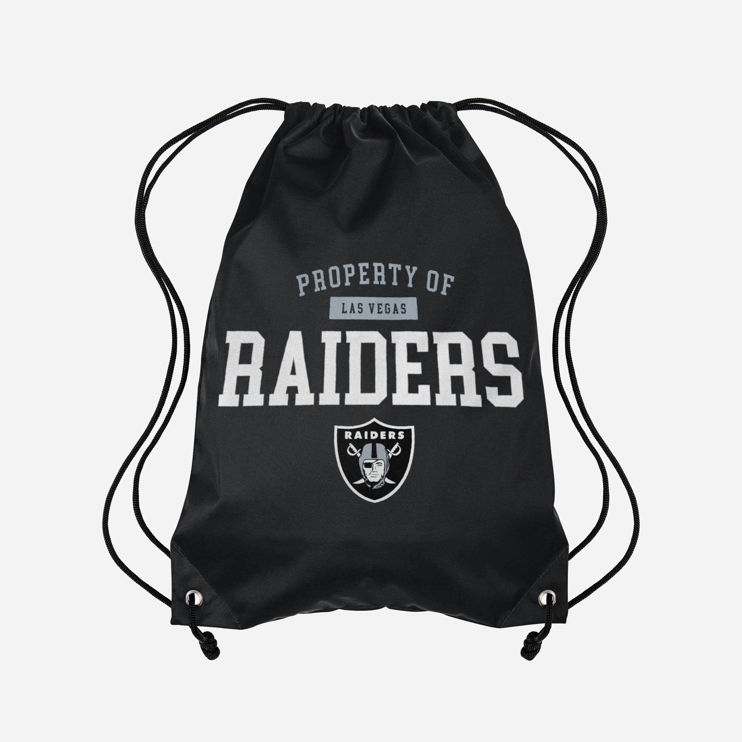 Las Vegas Raiders Property Of Drawstring Backpack