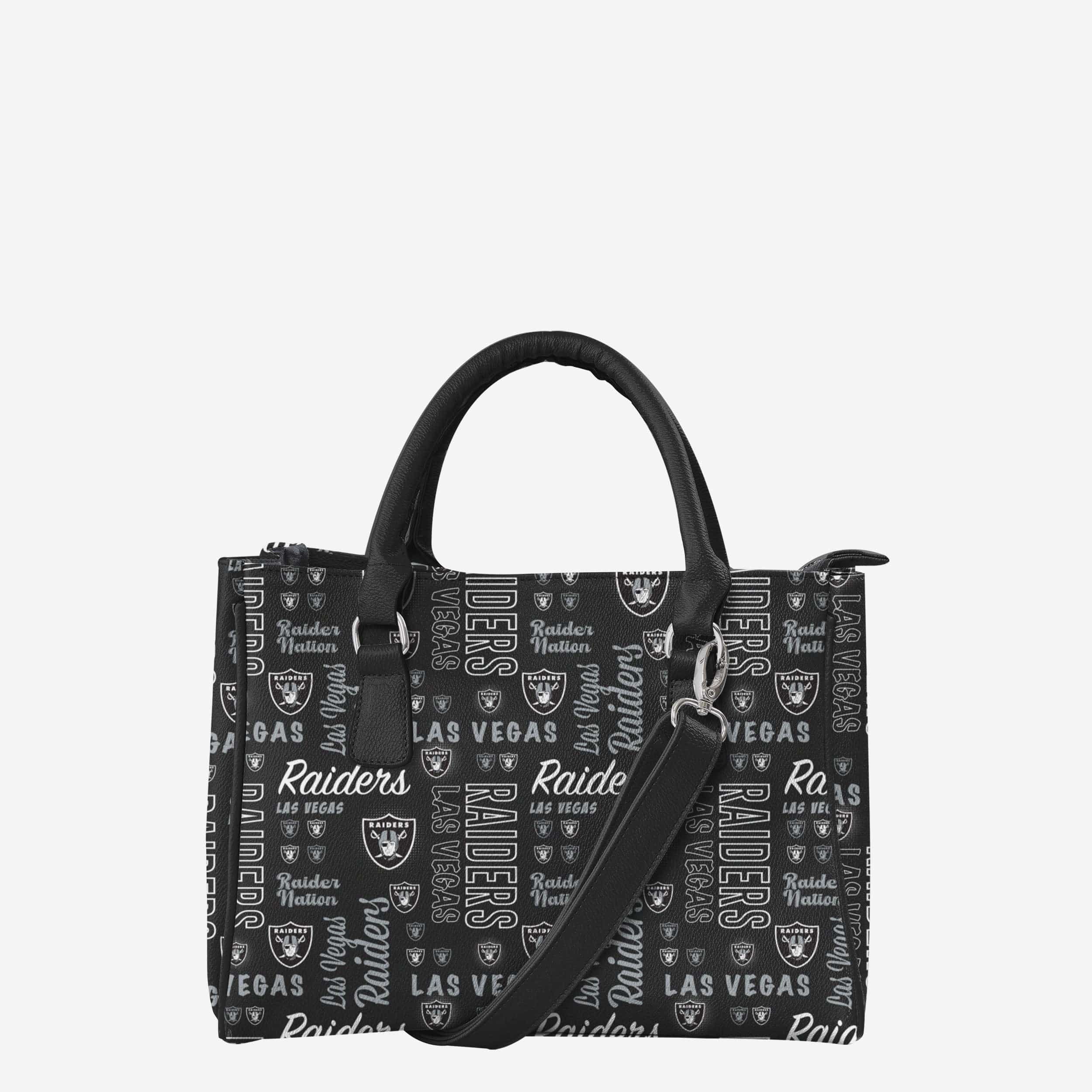 Las Vegas Raiders Spirited Style Printed Collection Purse