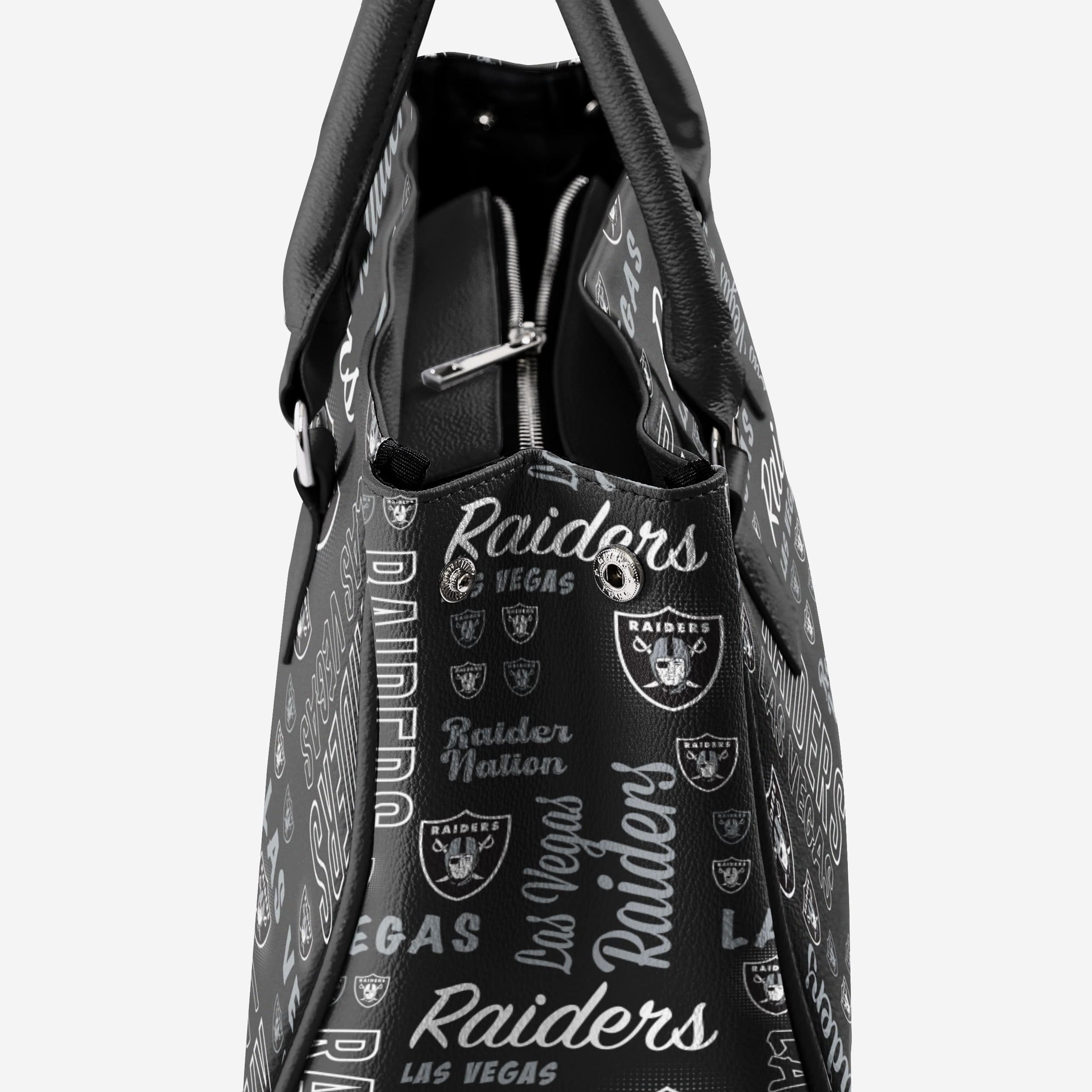 Las Vegas Raiders Spirited Style Printed Collection Purse - Image 4
