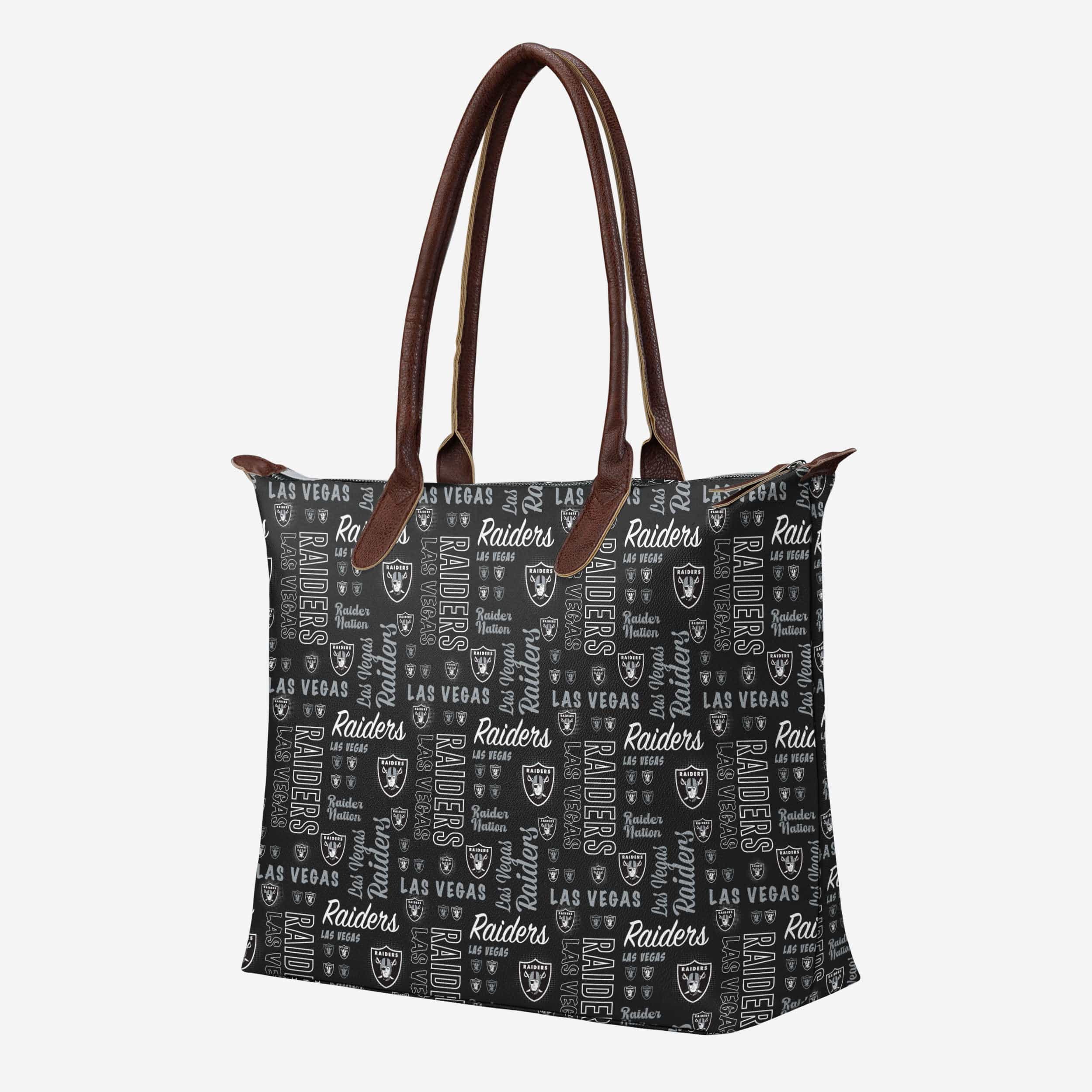 Las Vegas Raiders Spirited Style Printed Collection Tote Bag - Image 2