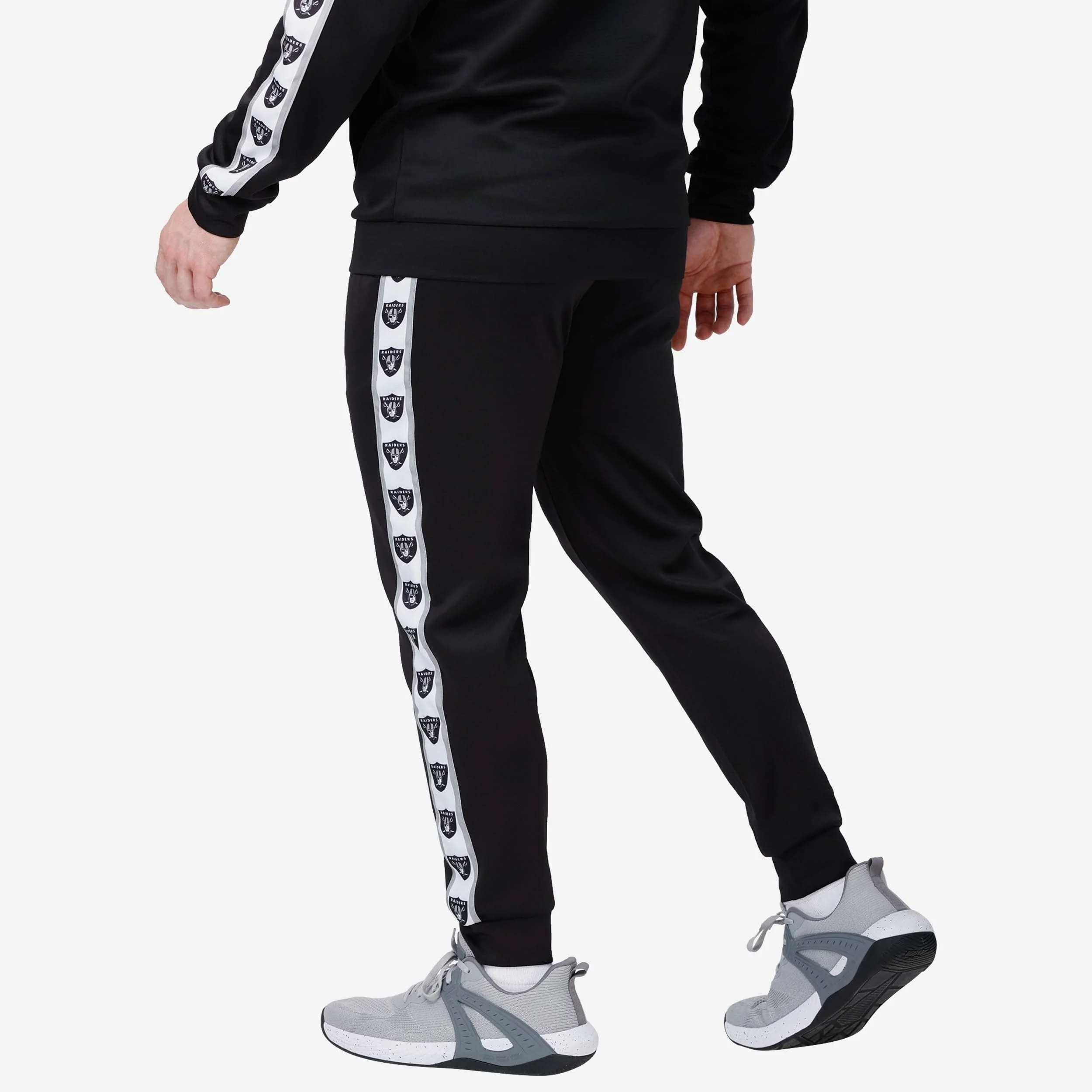 Las Vegas Raiders Stripe Logo Track Pants - Image 2