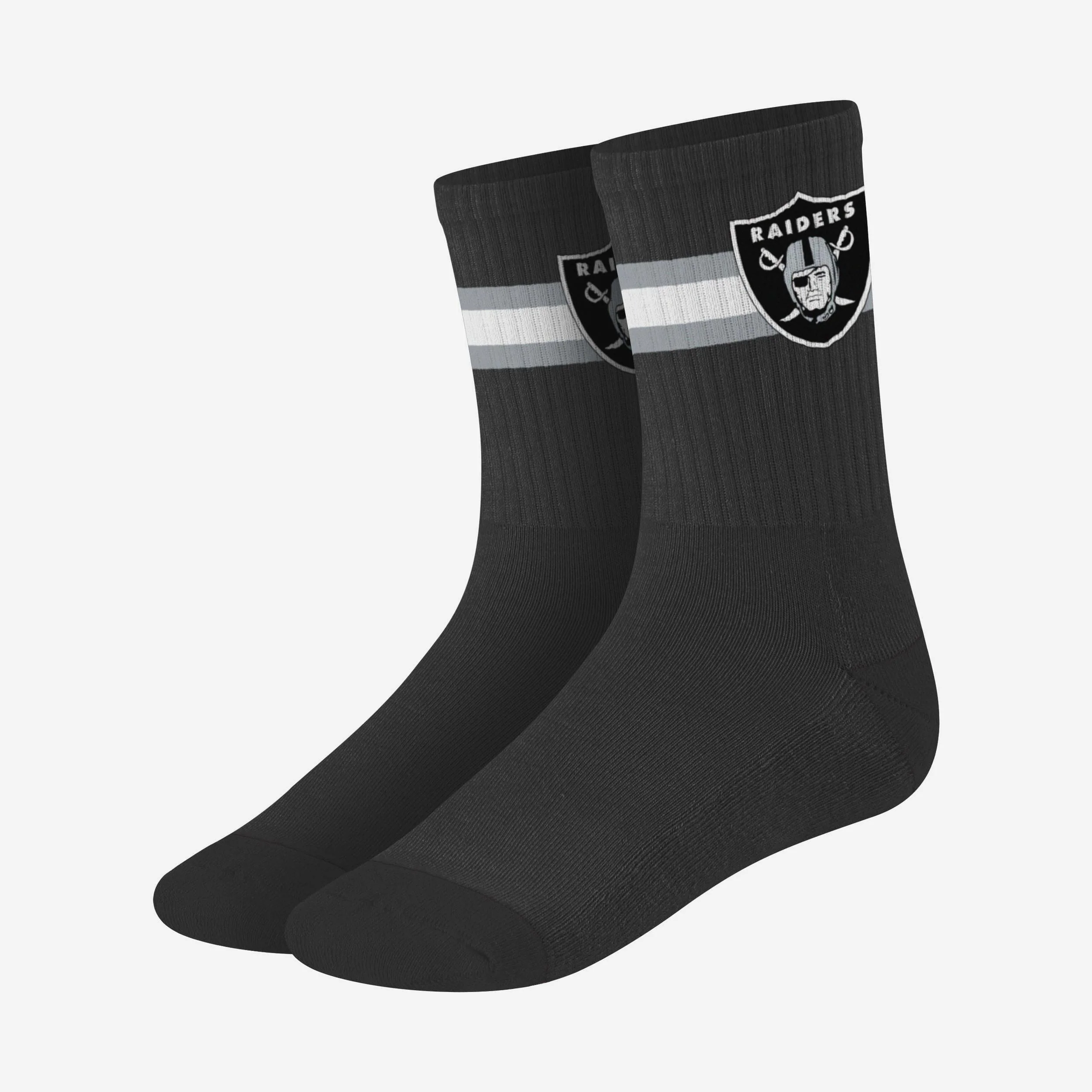 Las Vegas Raiders Team Color Socks - Image 3