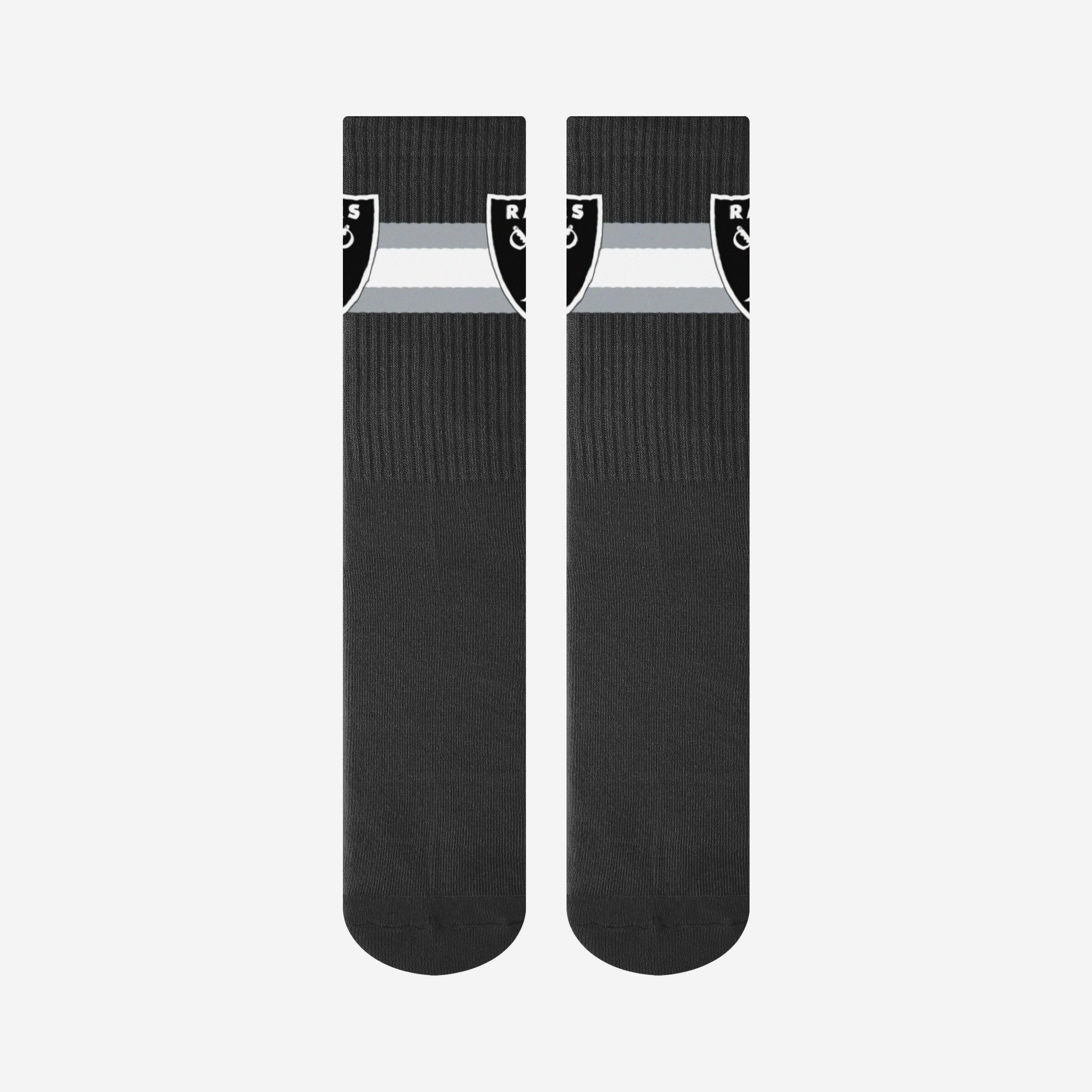 Las Vegas Raiders Team Color Socks - Image 4