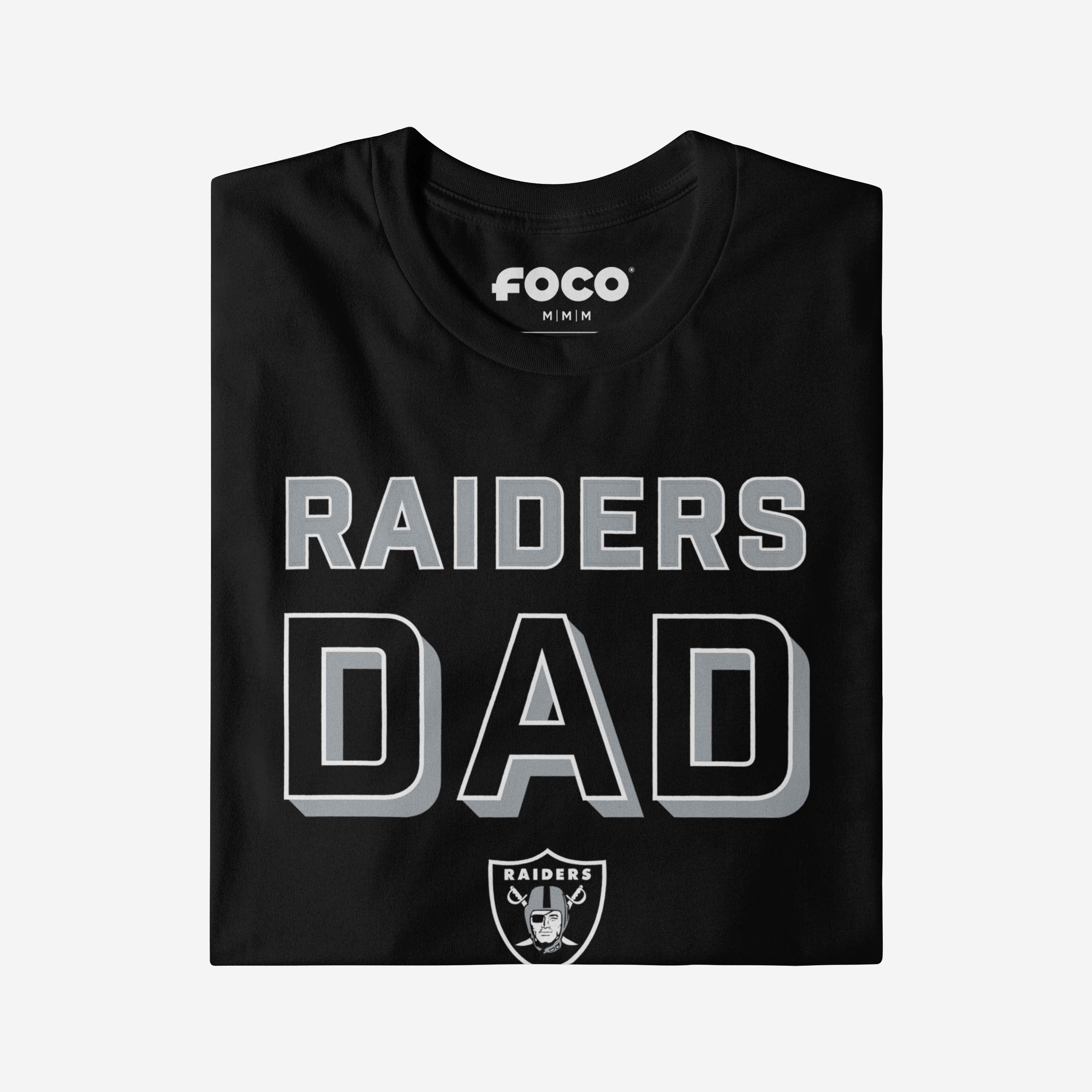 Las Vegas Raiders Team Dad T-Shirt - Image 4