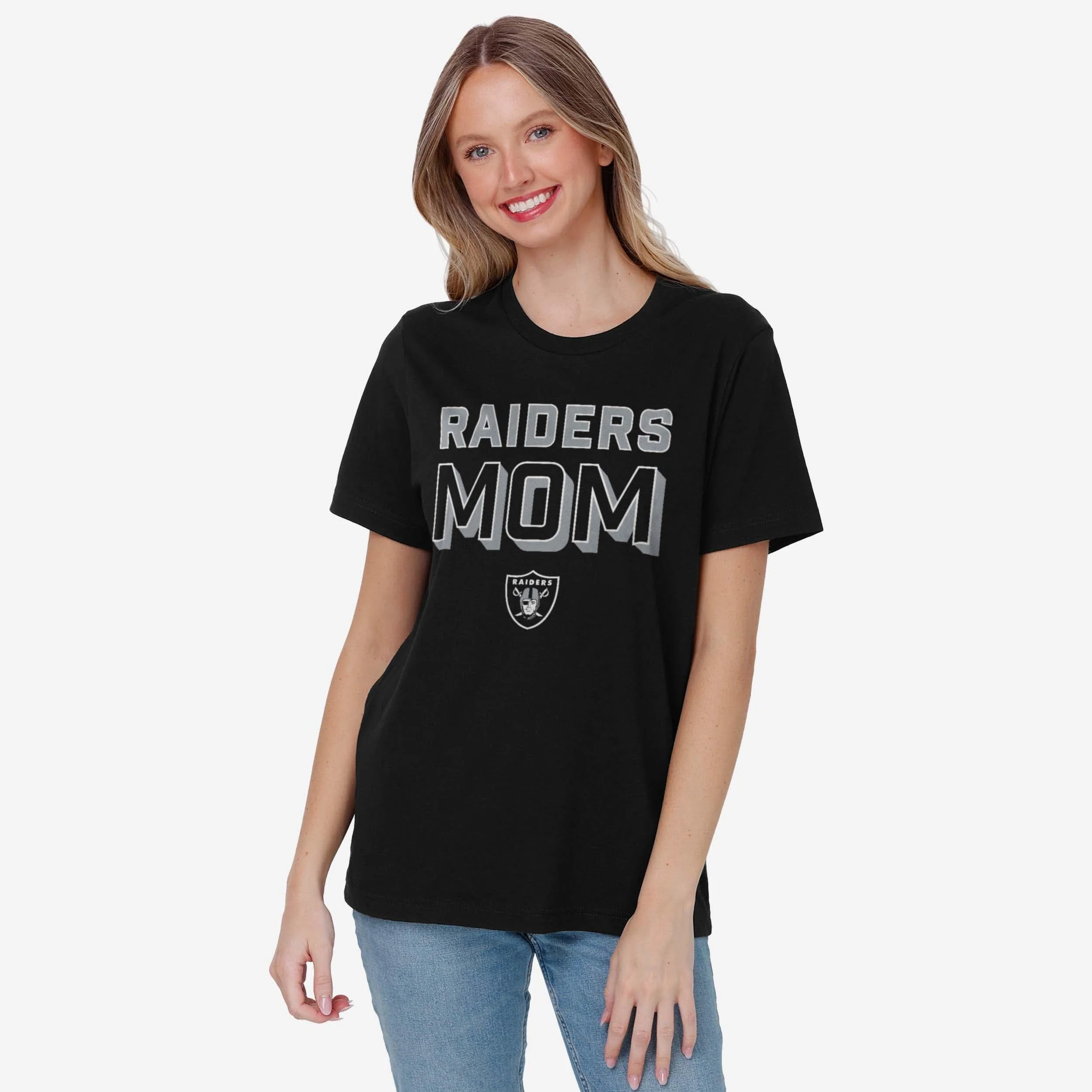 Las Vegas Raiders Team Mom T-Shirt - Image 2