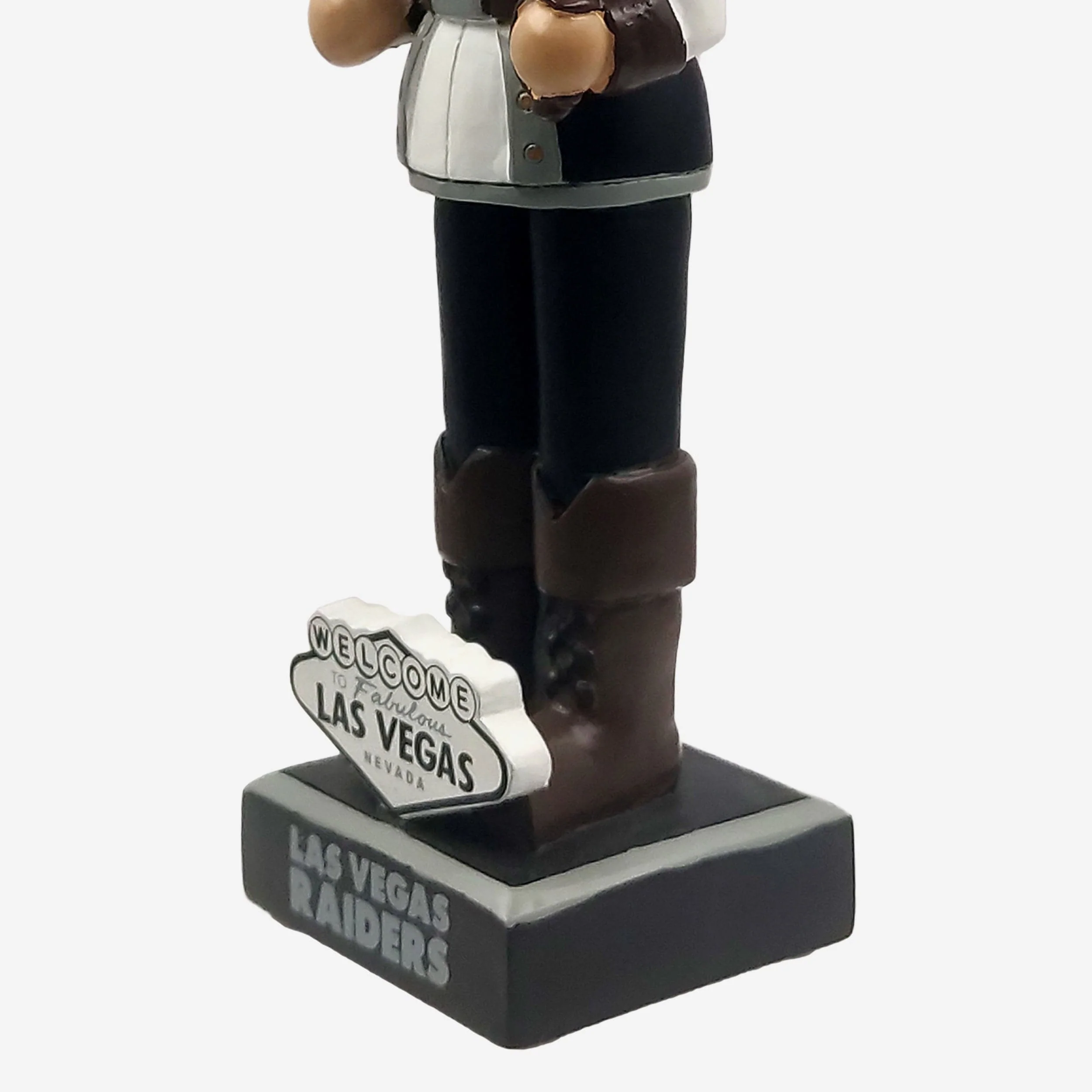 Las Vegas Raiders Thematic Nutcracker Bobblehead - Image 2