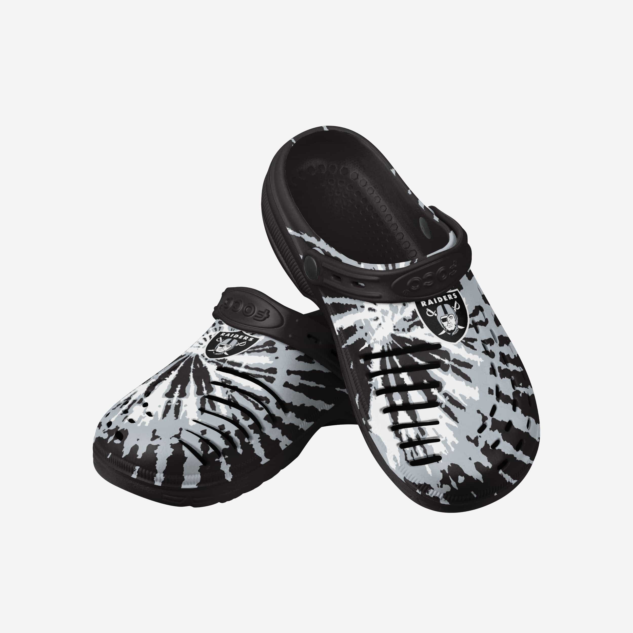 Las Vegas Raiders Tie-Dye Clog With Strap - Image 2