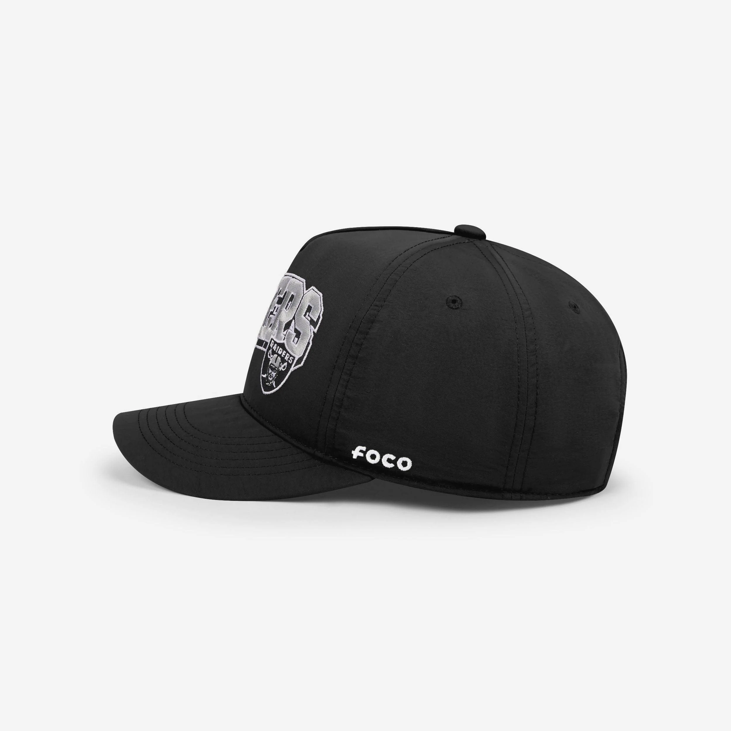 Las Vegas Raiders Wavy Wordmark Poly Marquee RF Cap - Image 2