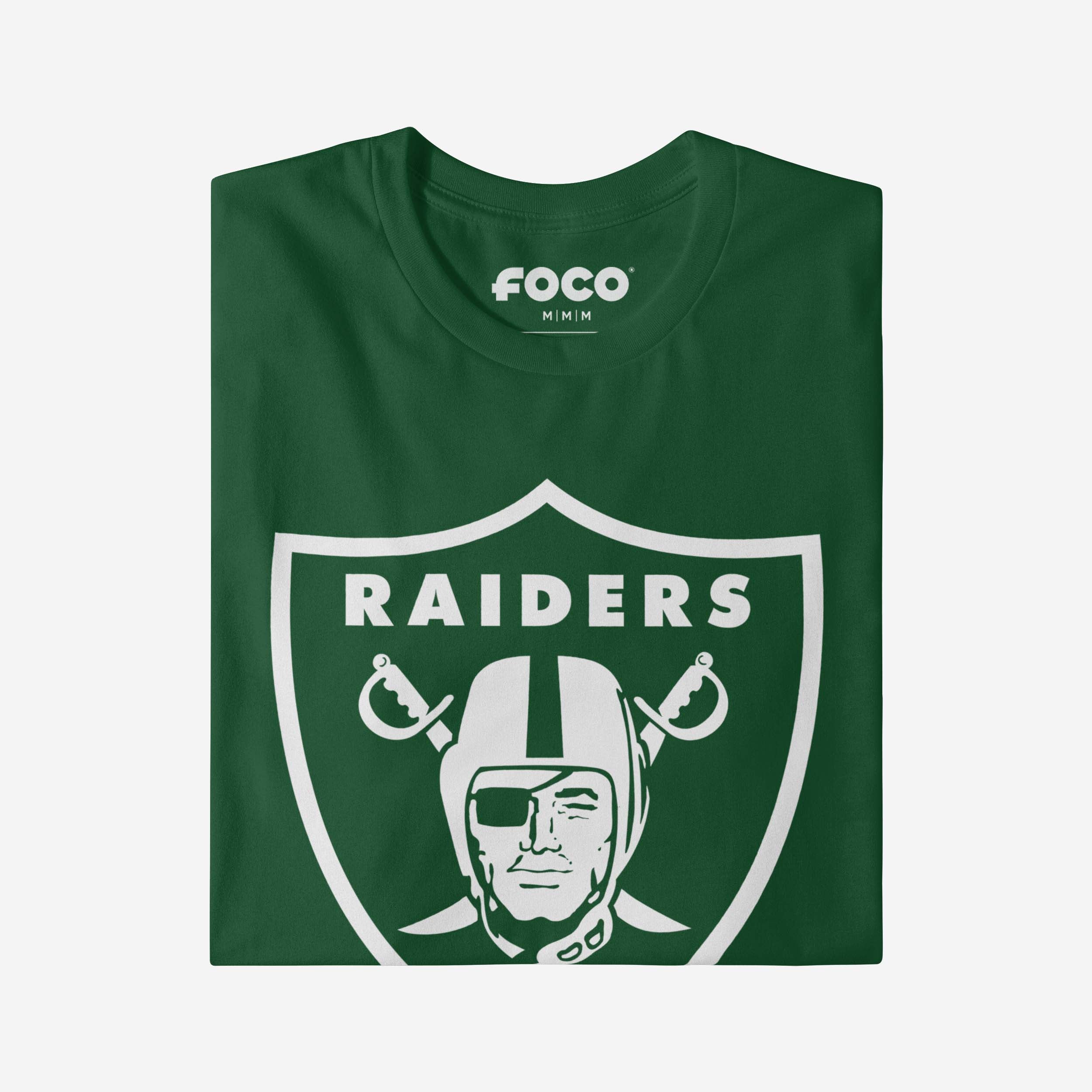 Las Vegas Raiders White Logo T-Shirt - Image 3