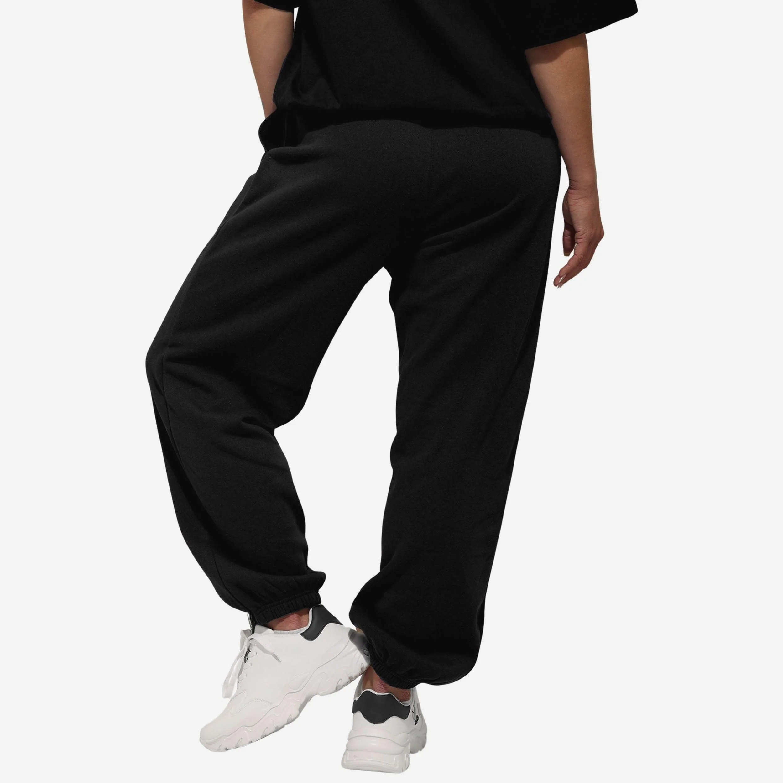 Las Vegas Raiders Womens Big Wordmark Rhinestone Sweatpants - Image 2