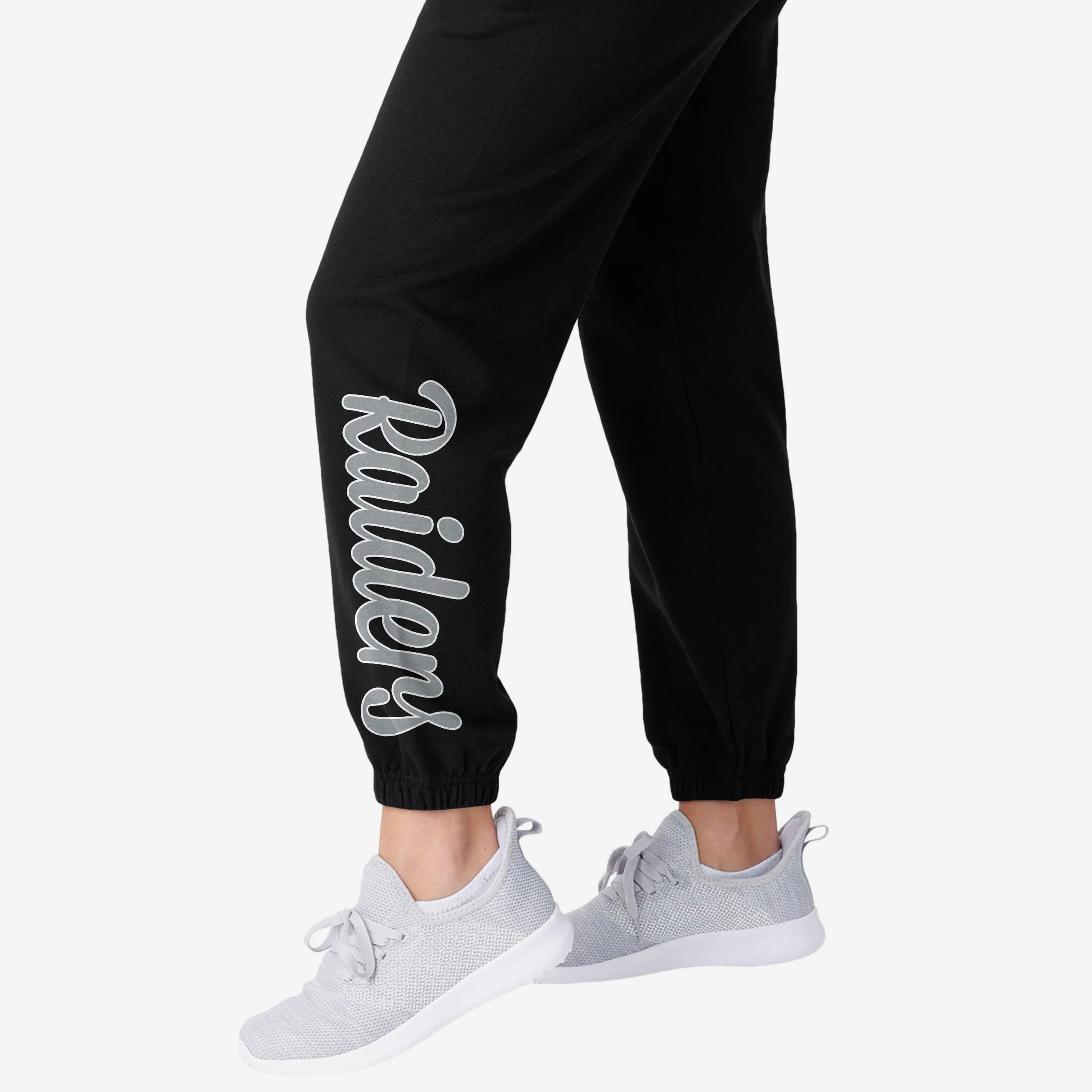 Las Vegas Raiders Womens Script Wordmark Team Color Sweatpants - Image 4