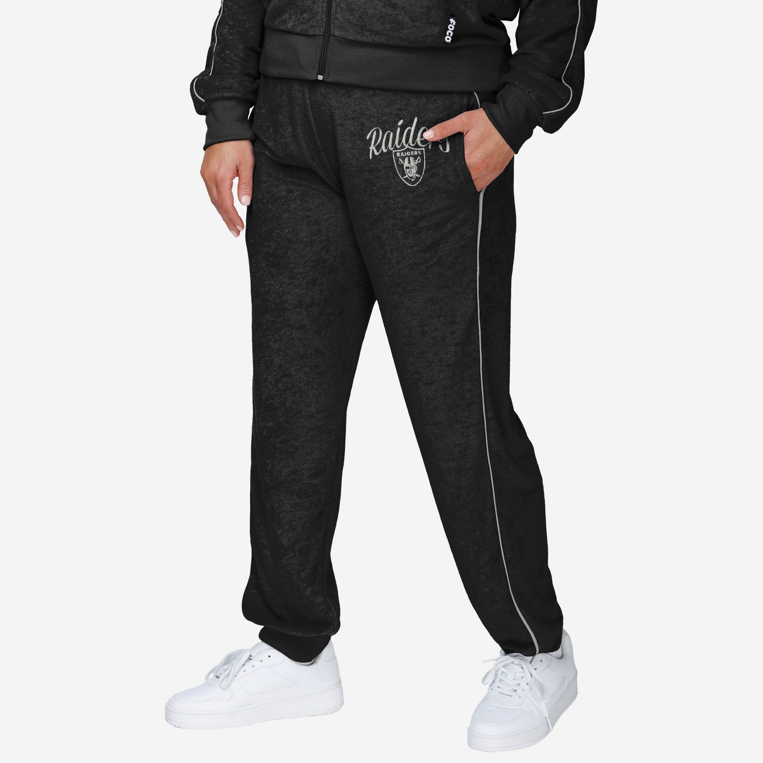 Las Vegas Raiders Womens Terry Knit Joggers