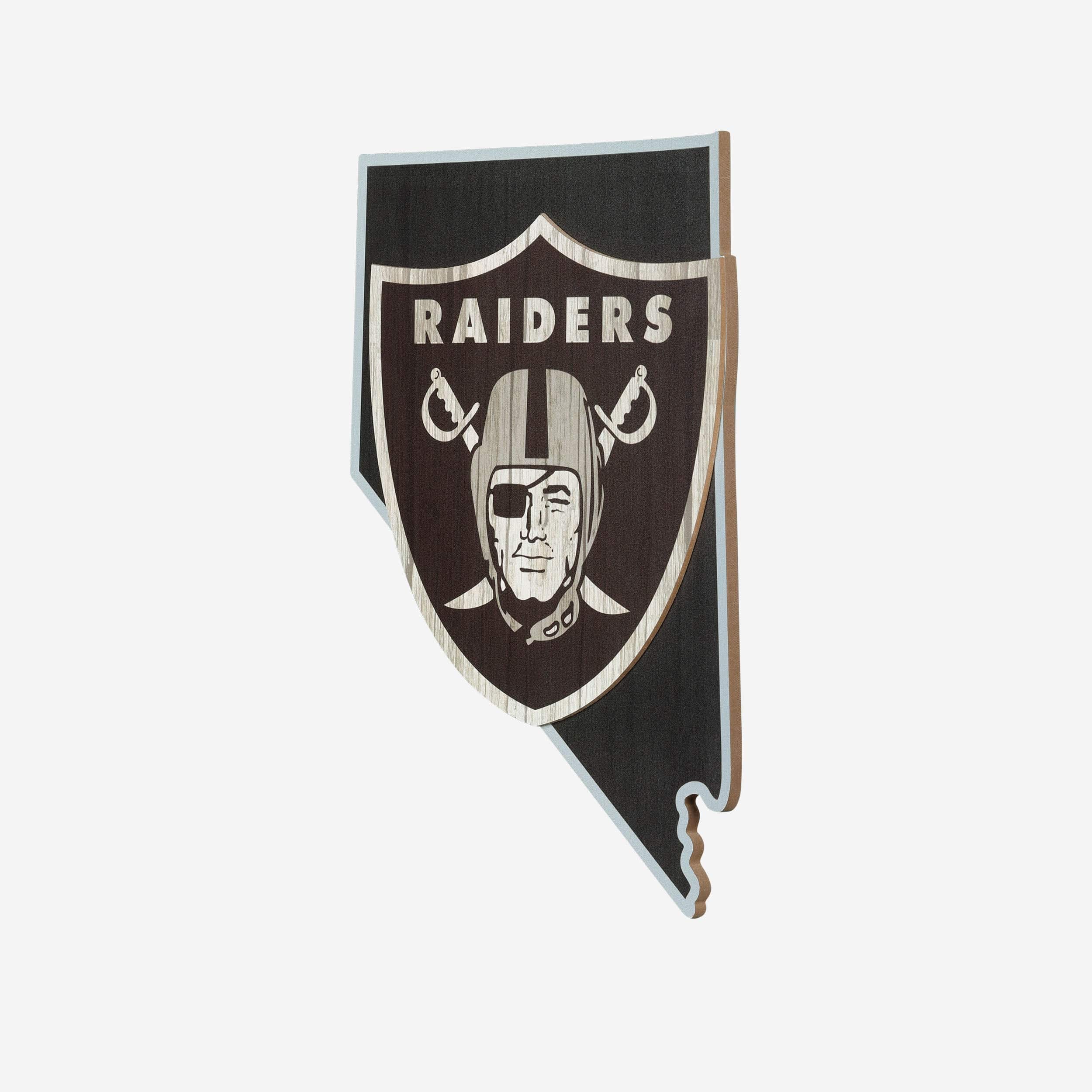 Las Vegas Raiders Wood State Sign - Image 2