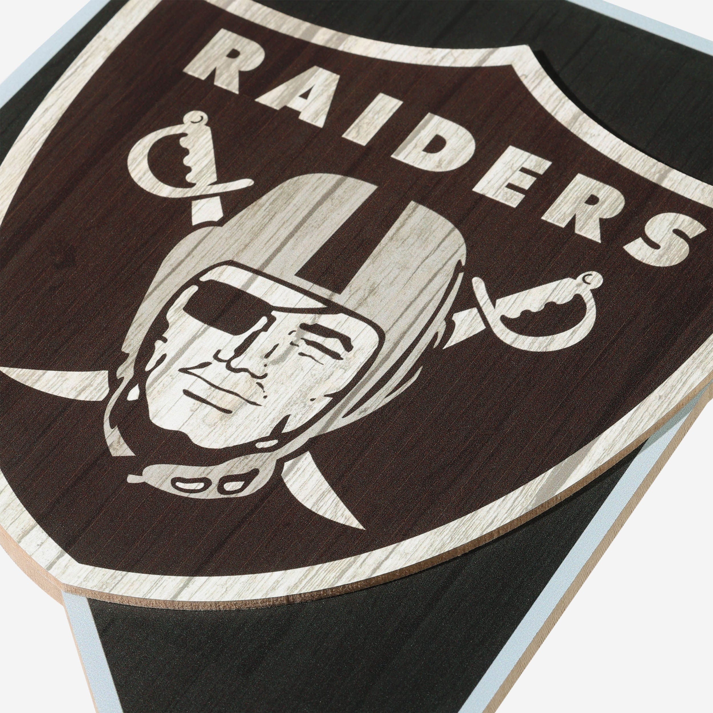 Las Vegas Raiders Wood State Sign - Image 3