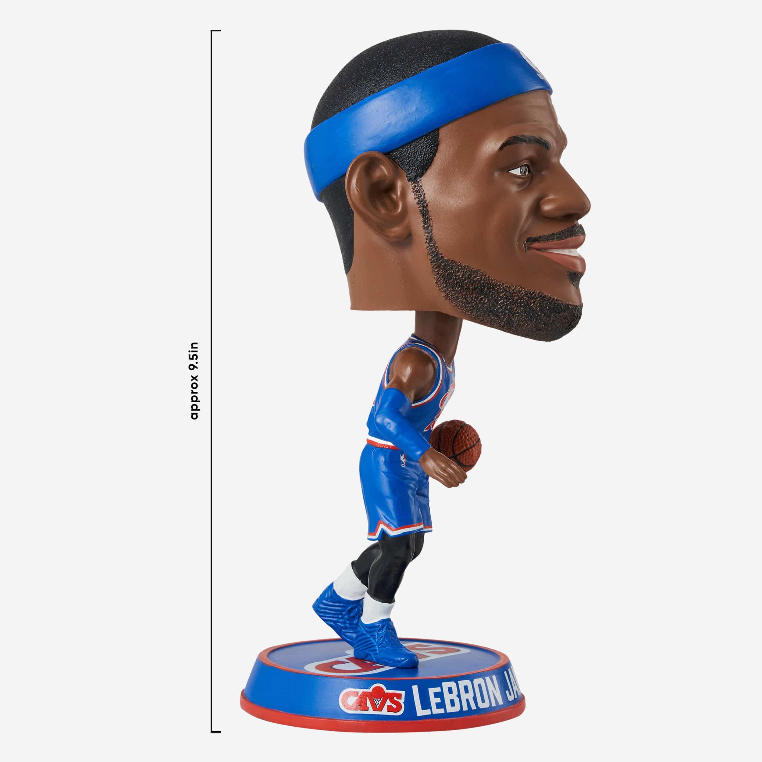 LeBron James Cleveland Cavaliers Retro Jersey Bighead Bobblehead - Image 4