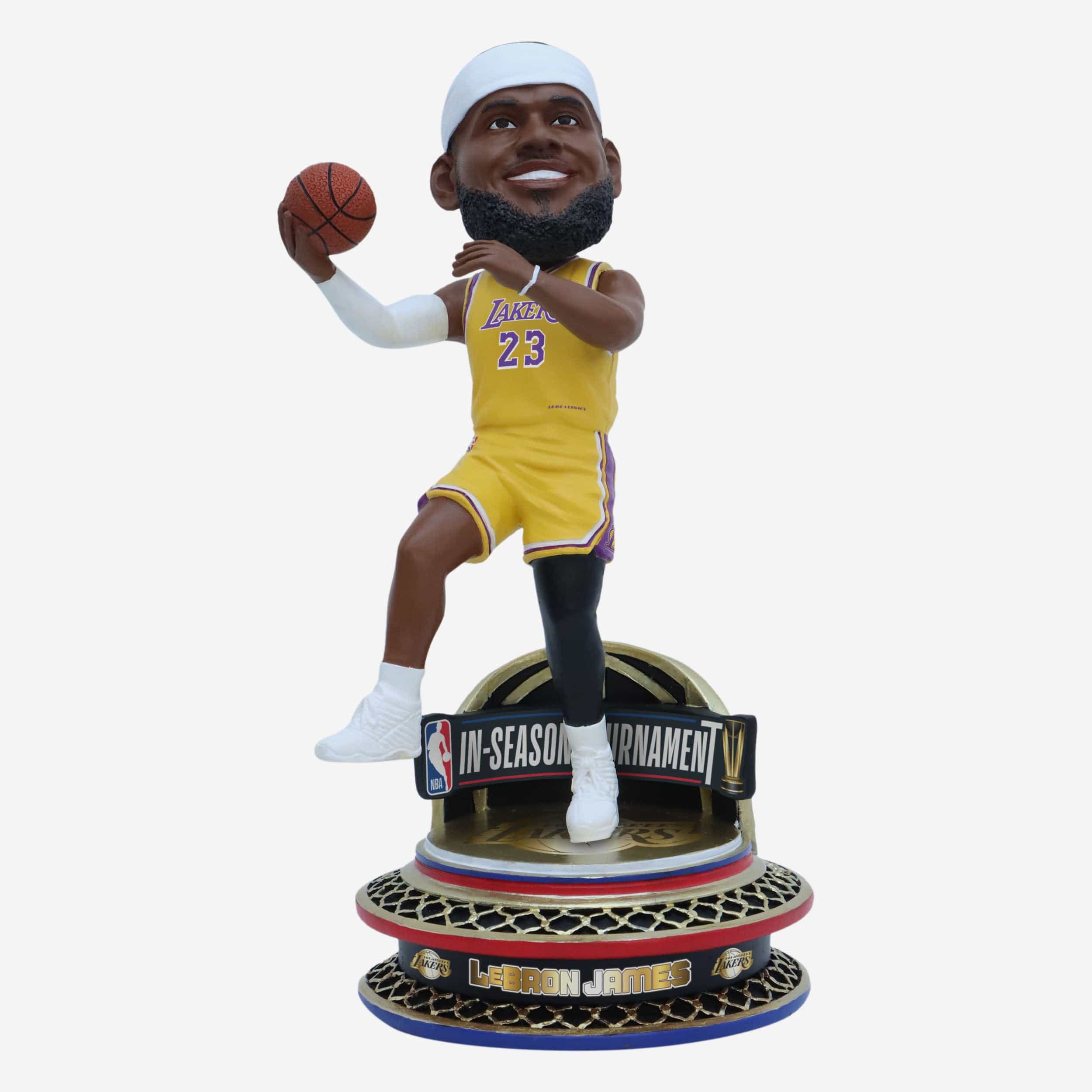 LeBron James Los Angeles Lakers 2023 In-Season Tournament Bobblehead
