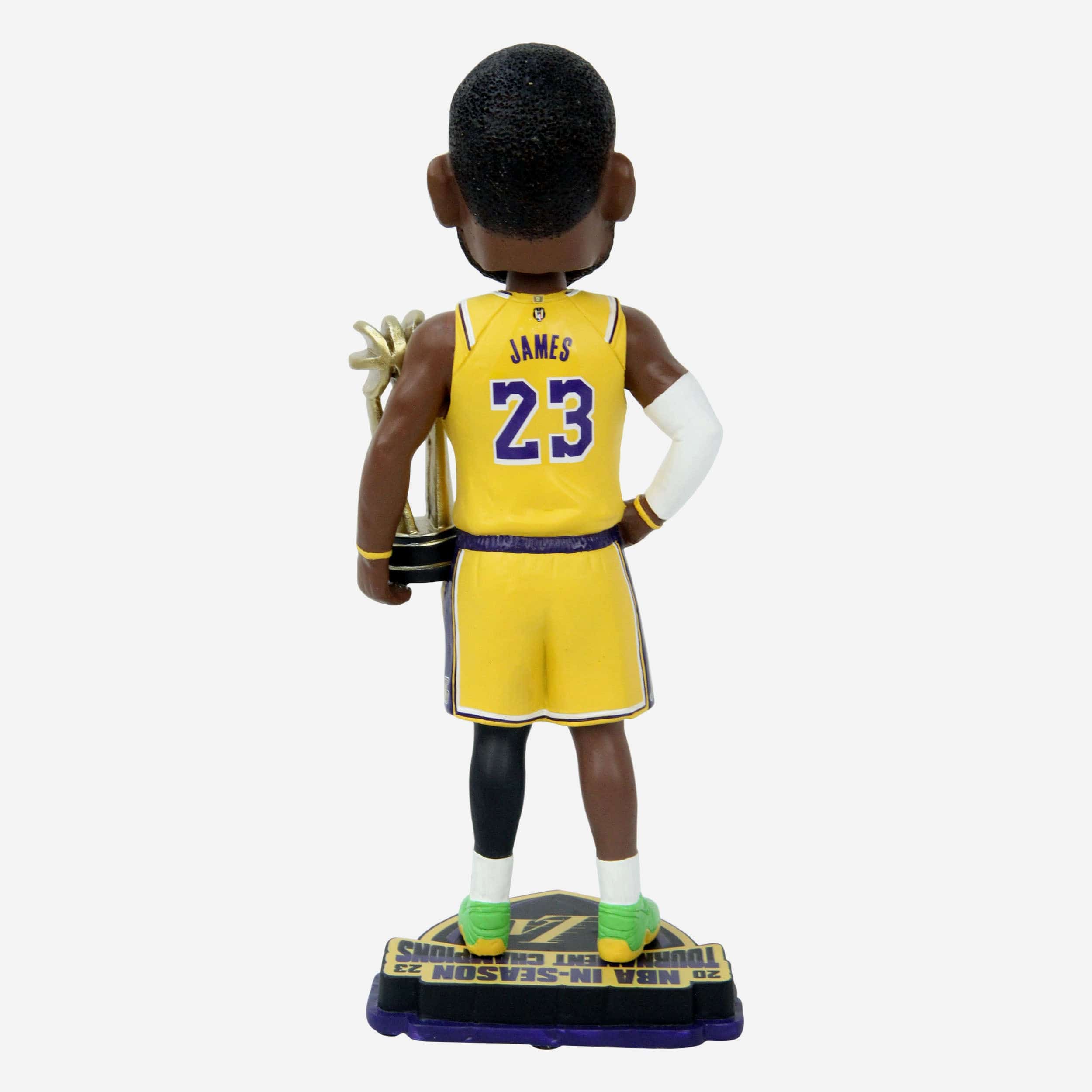 LeBron James Los Angeles Lakers 2023 In-Season Tournament Champion MVP Bobblehead - Image 5