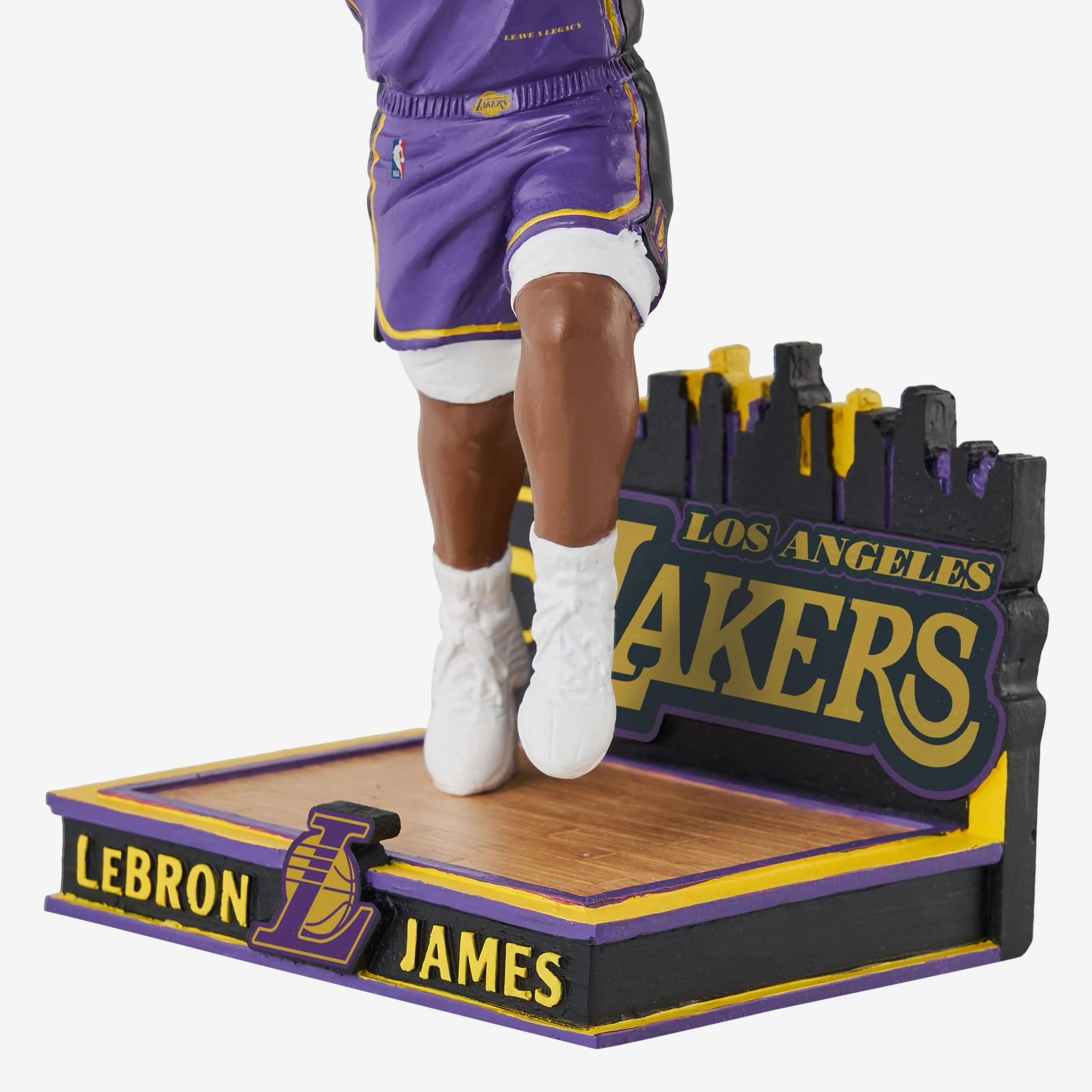 LeBron James Los Angeles Lakers 2023 Statement Edition Jersey Bobblehead - Image 3