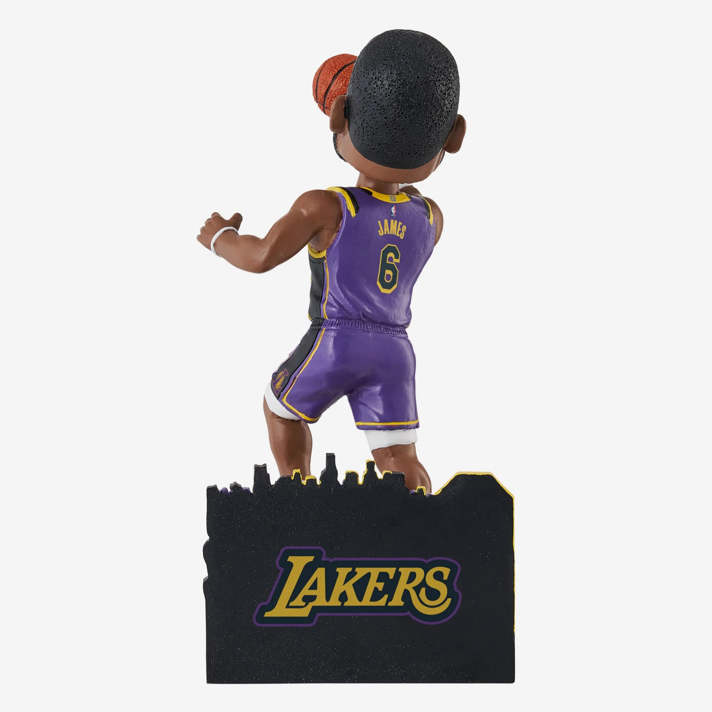 LeBron James Los Angeles Lakers 2023 Statement Edition Jersey Bobblehead - Image 5
