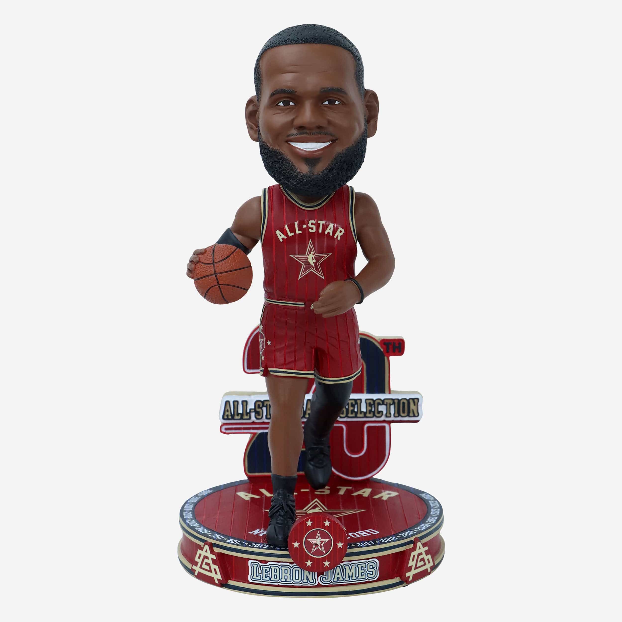 LeBron James Los Angeles Lakers 20x All-Star Bobblehead