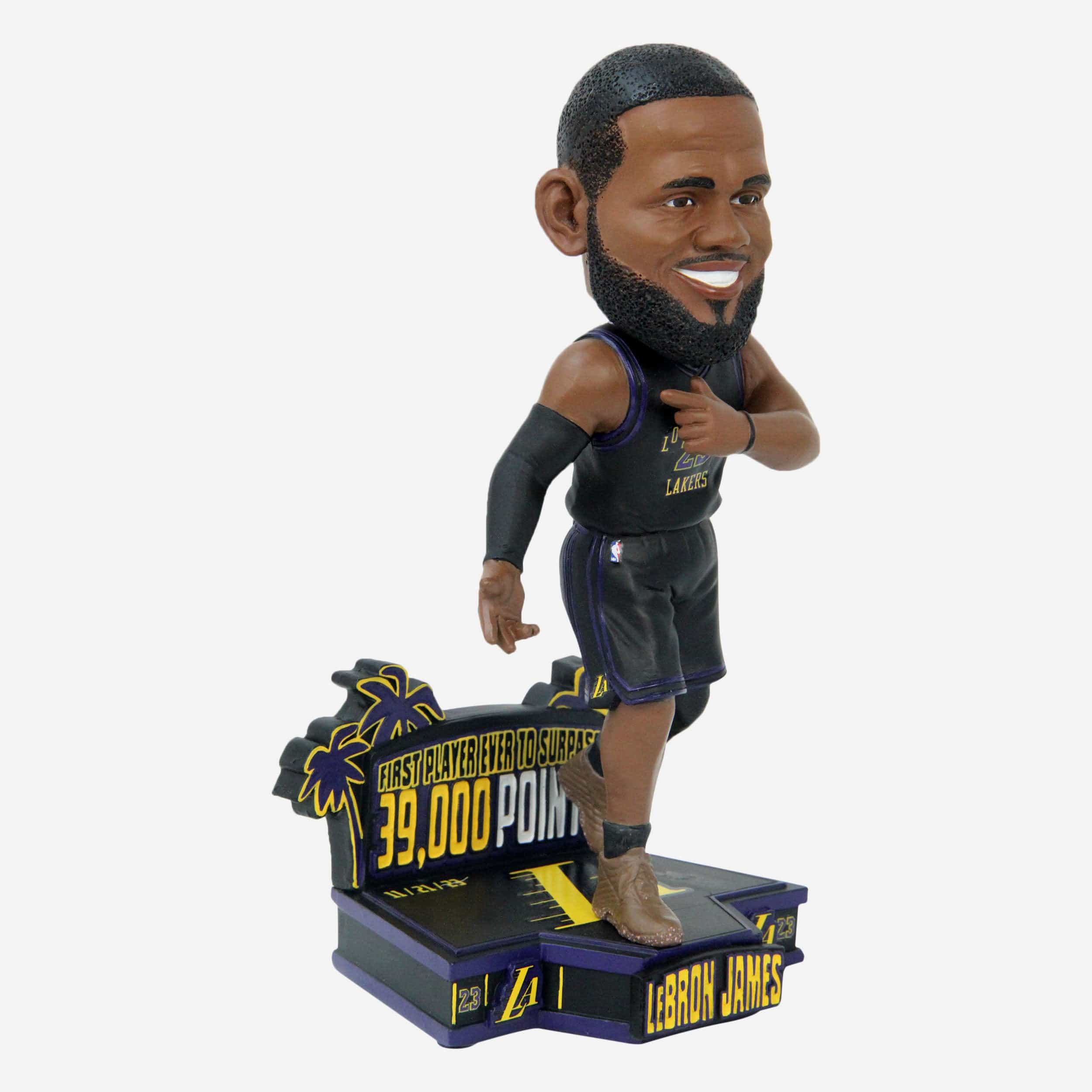LeBron James Los Angeles Lakers 39,000 Points Milestone Bobblehead - Image 4