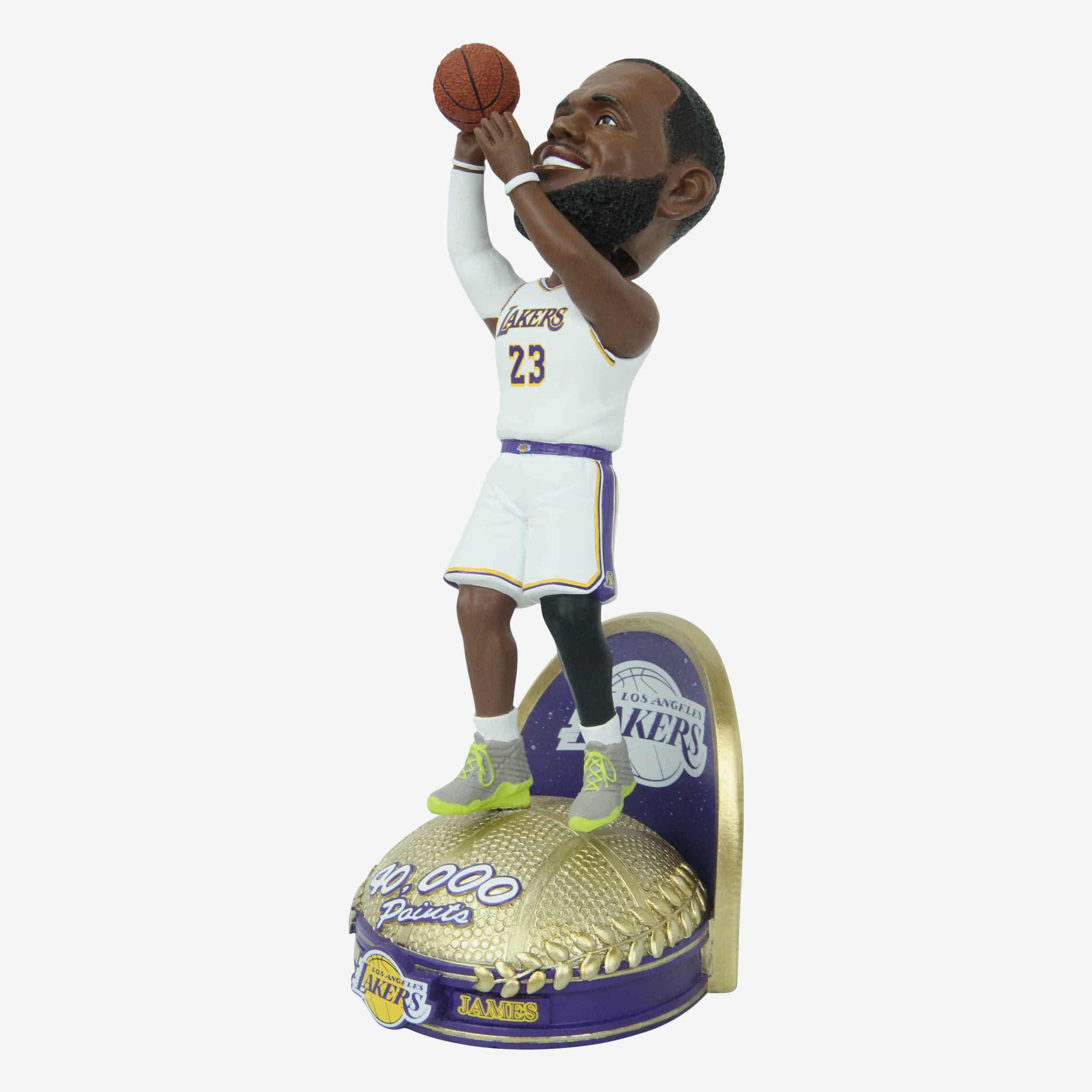 LeBron James Los Angeles Lakers 40,000 Points Milestone Bobblehead - Image 4