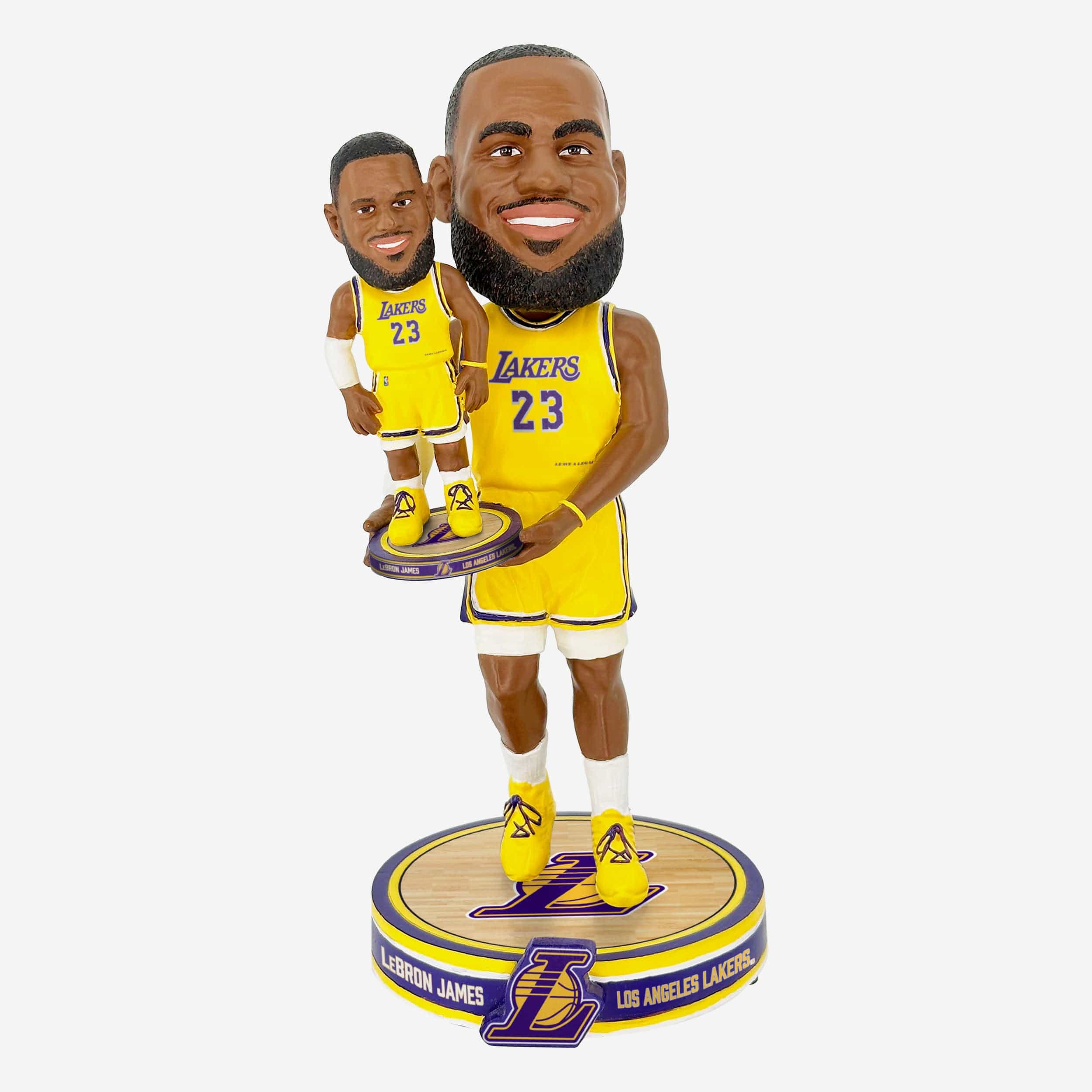 LeBron James Los Angeles Lakers Bobble Dubblz Bobblehead