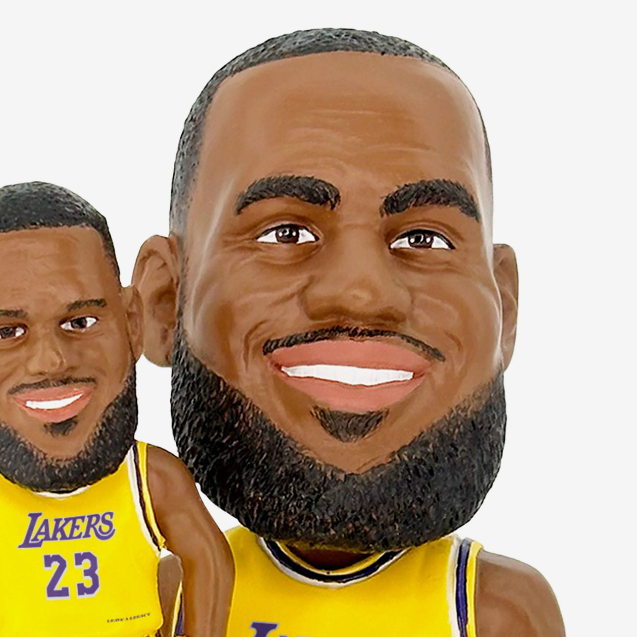 LeBron James Los Angeles Lakers Bobble Dubblz Bobblehead - Image 2