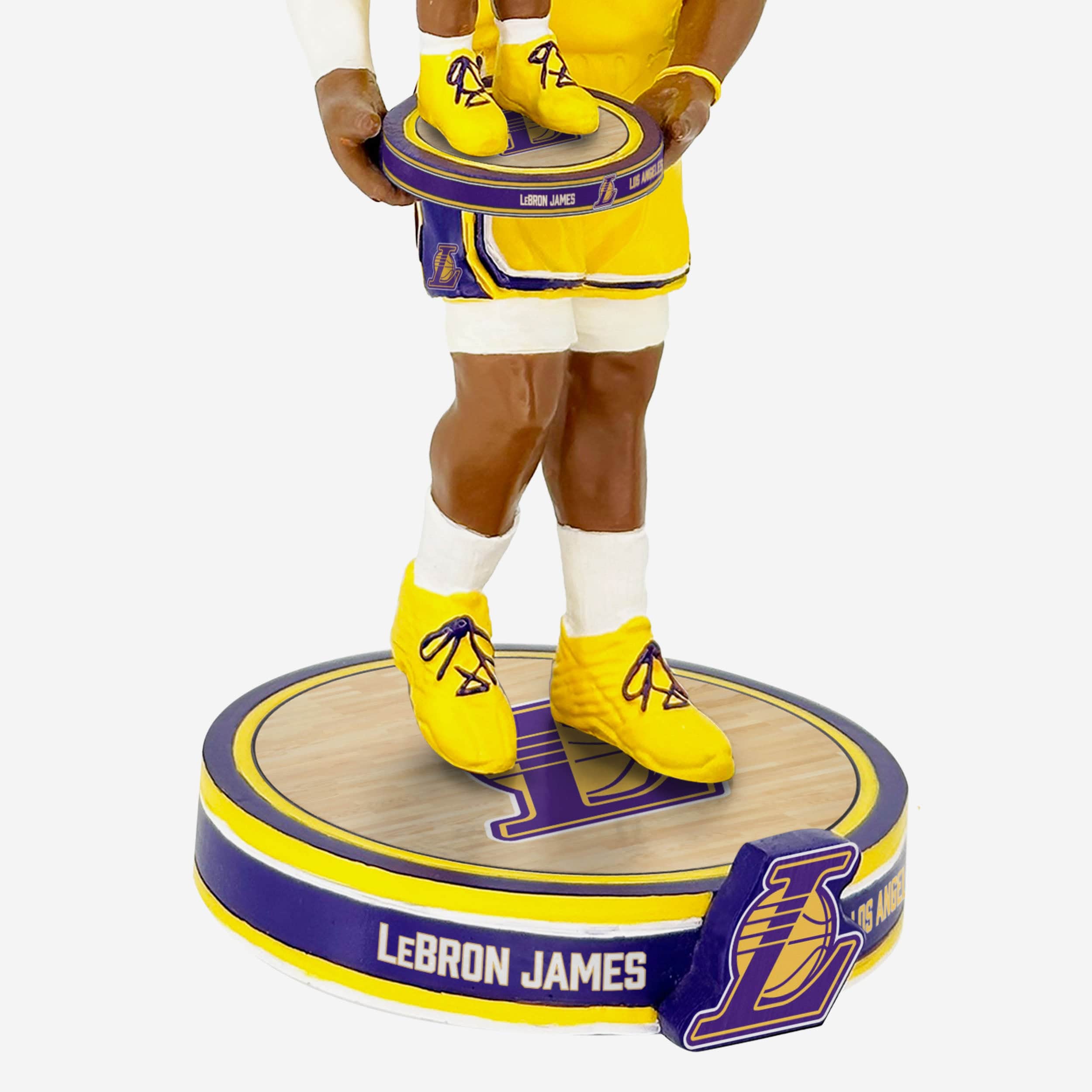 LeBron James Los Angeles Lakers Bobble Dubblz Bobblehead - Image 3
