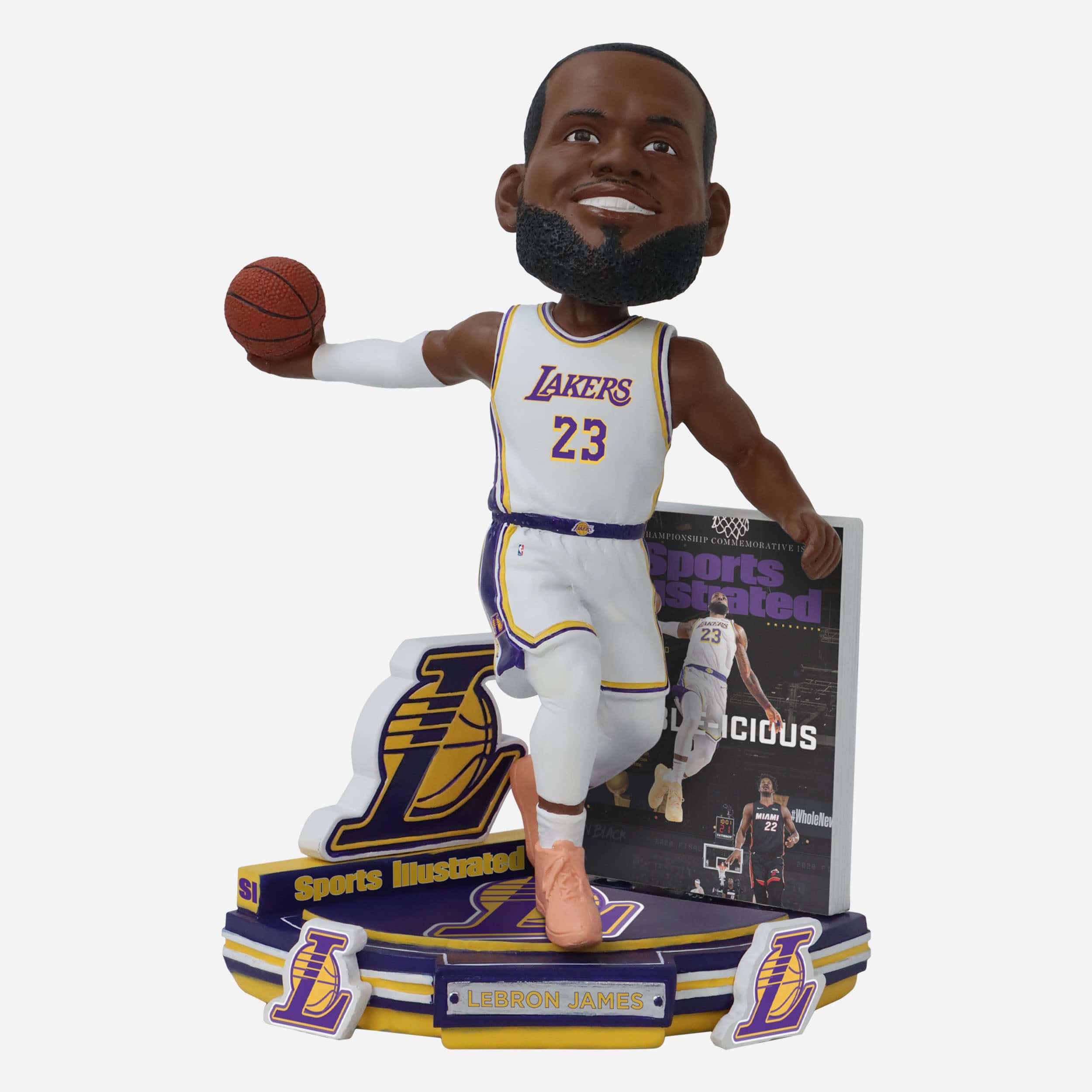 LeBron James Los Angeles Lakers Bubble-icious Sports Illustrated Cover Bobblehead