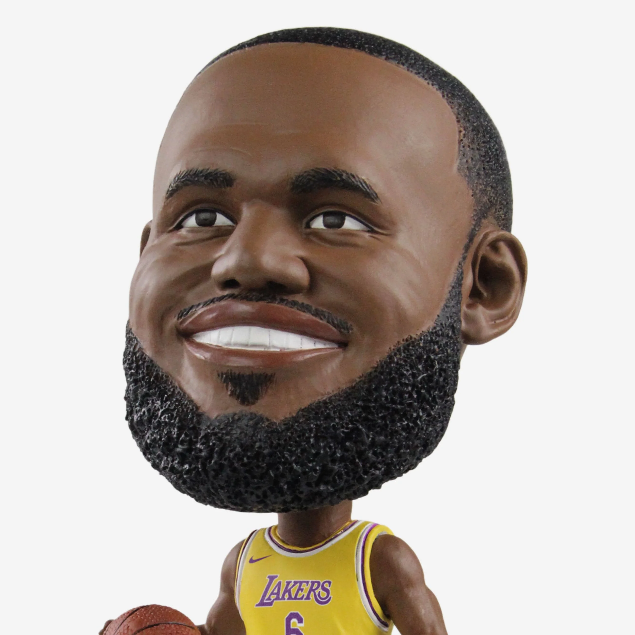 LeBron James Los Angeles Lakers Holiday Wreath Bighead Bobblehead - Image 2