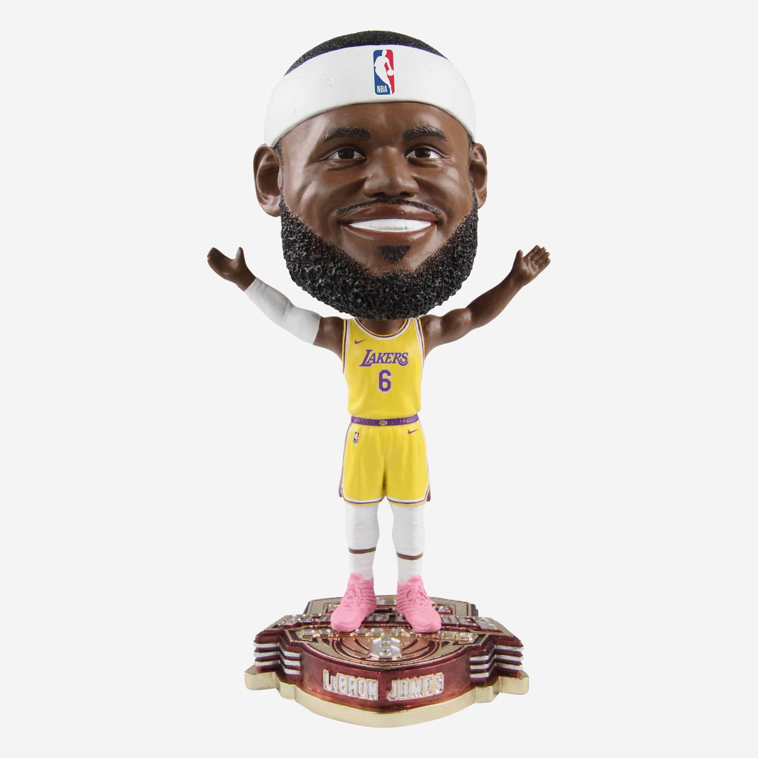 LeBron James Los Angeles Lakers NBA All Time Scoring Leader Bighead Bobblehead