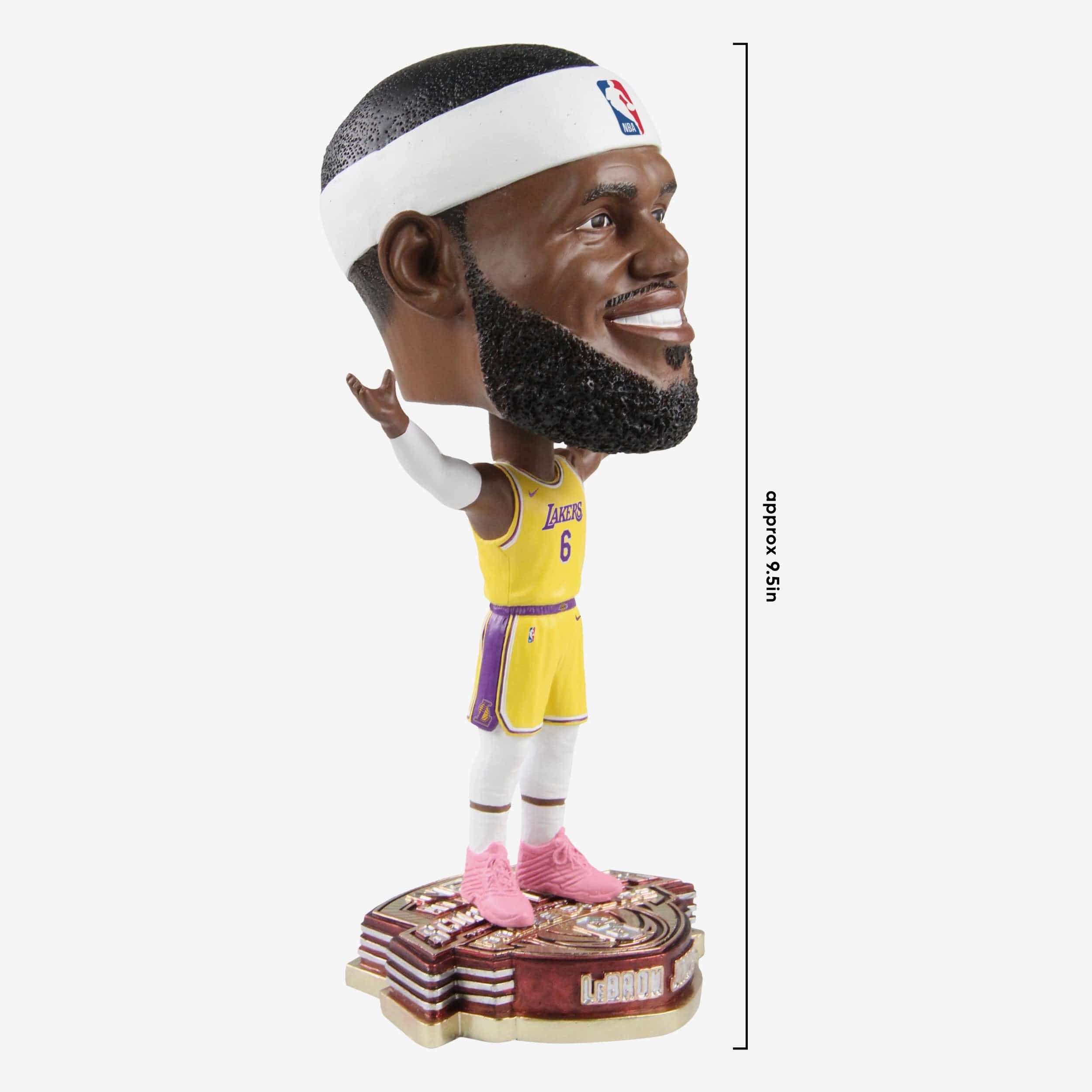 LeBron James Los Angeles Lakers NBA All Time Scoring Leader Bighead Bobblehead - Image 5