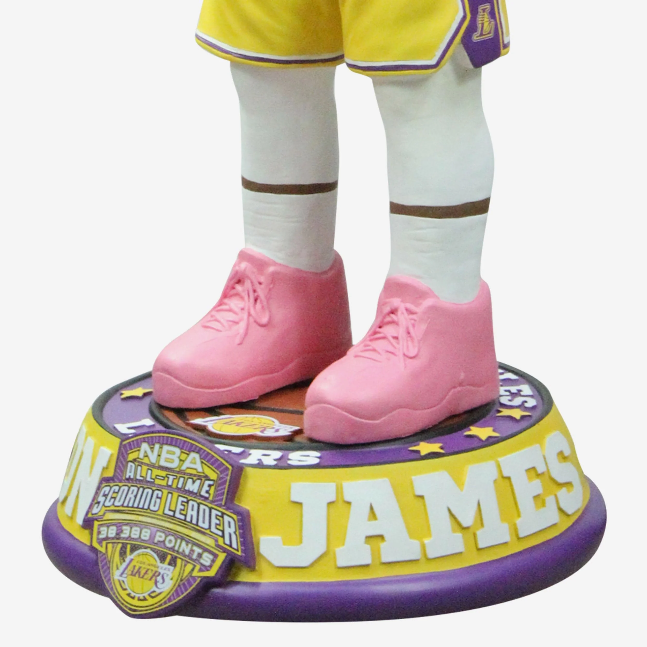 LeBron James Los Angeles Lakers NBA All Time Scoring Leader Celebration 3 Ft Bobblehead - Image 3