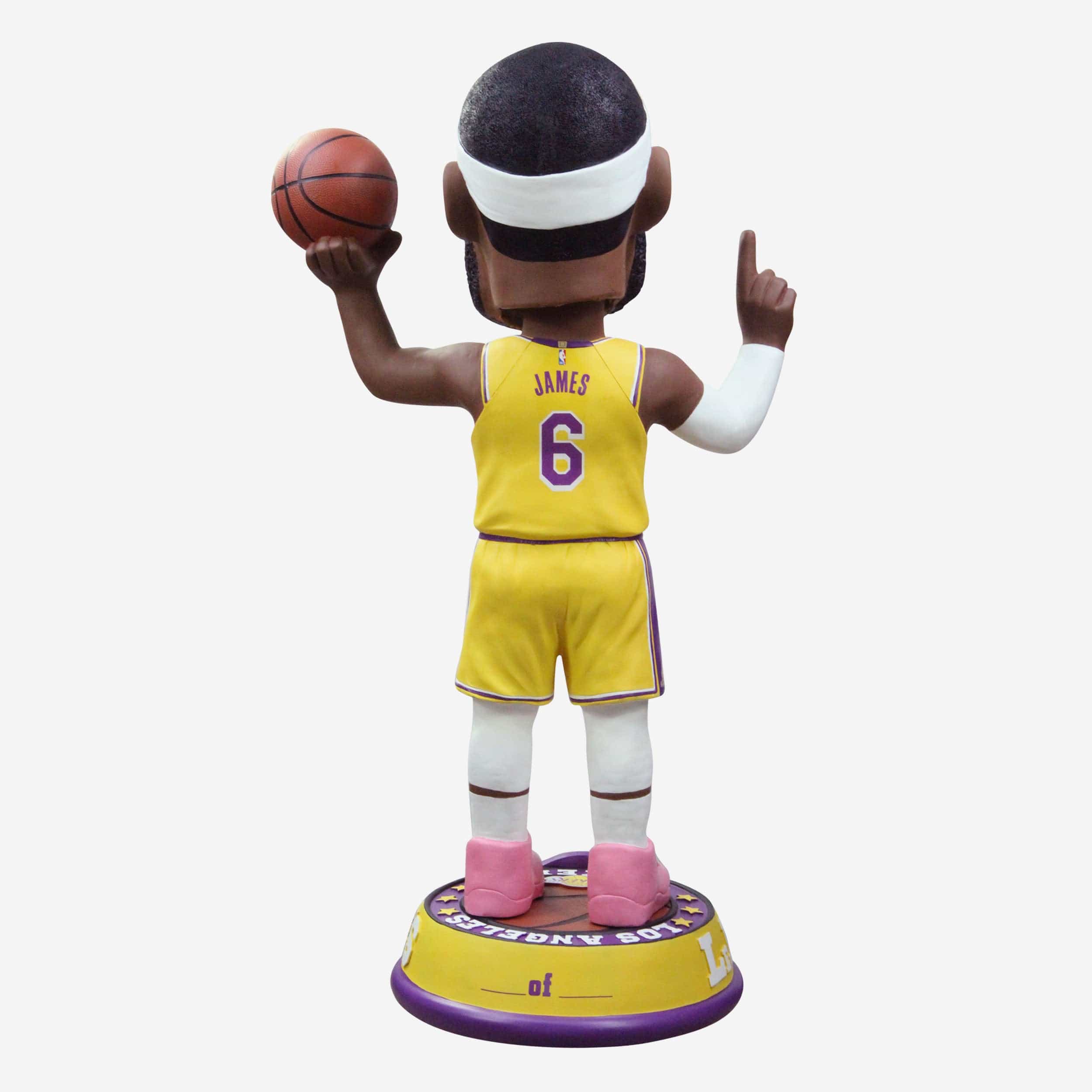 LeBron James Los Angeles Lakers NBA All Time Scoring Leader Celebration 3 Ft Bobblehead - Image 5