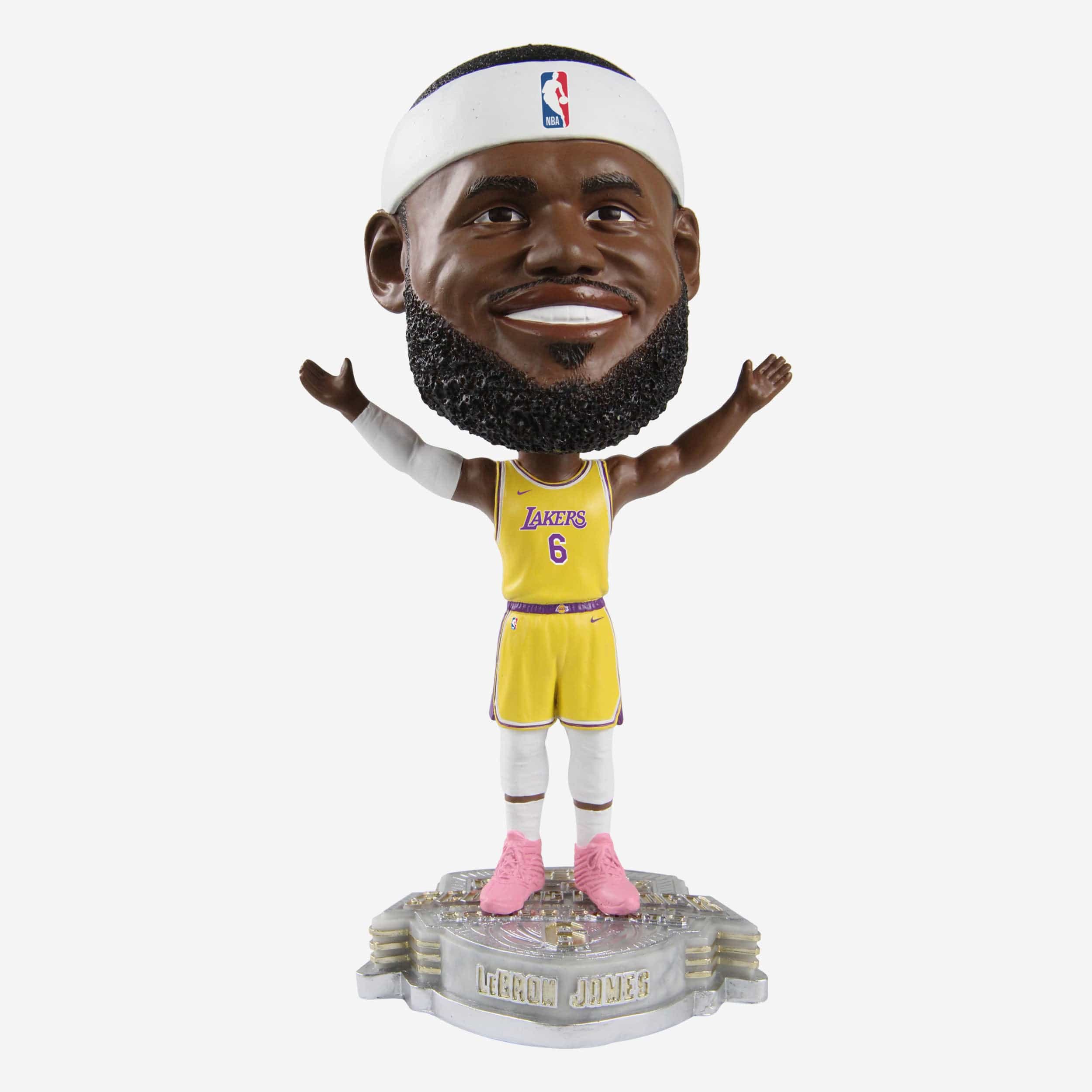 LeBron James Los Angeles Lakers NBA All Time Scoring Leader Variant Bighead Bobblehead
