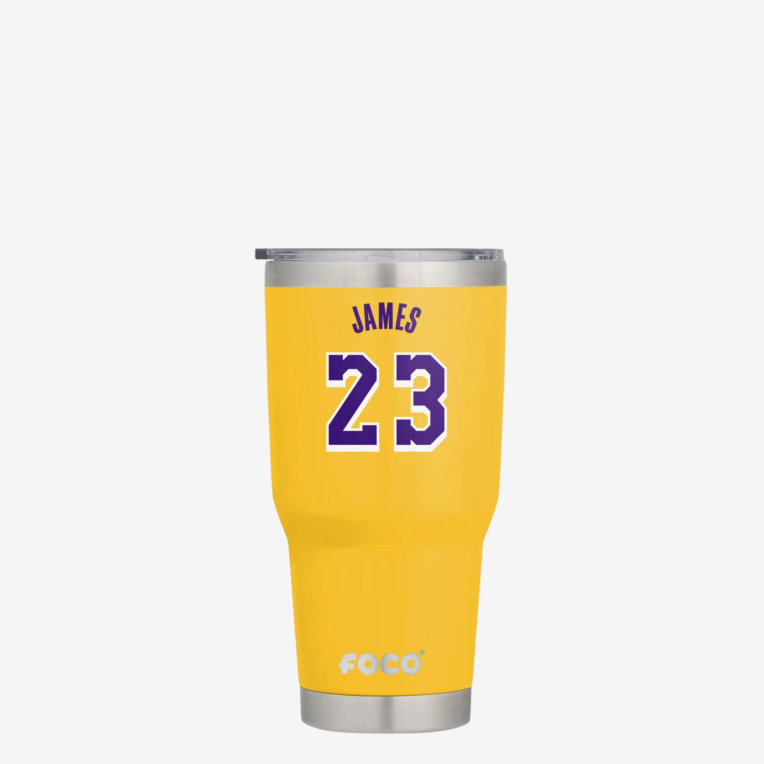 LeBron James Los Angeles Lakers Team Logo 30 oz Player Tumbler