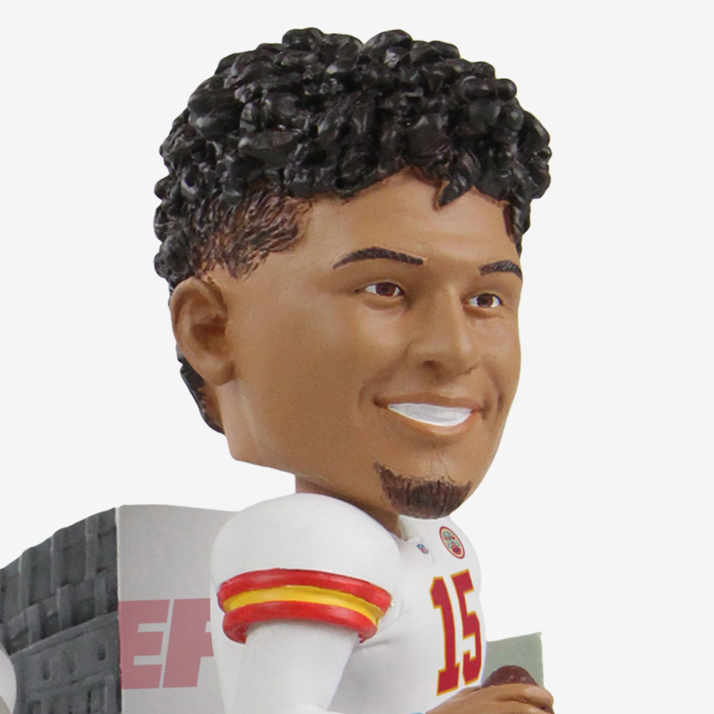 Len Dawson & Patrick Mahomes Kansas City Chiefs Then and Now Bobblehead - Image 3