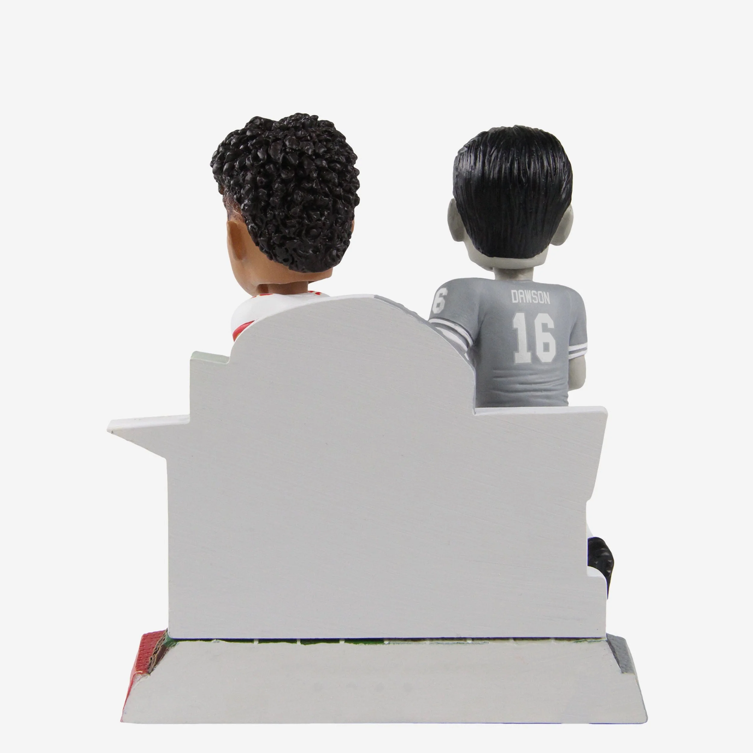 Len Dawson & Patrick Mahomes Kansas City Chiefs Then and Now Bobblehead - Image 6