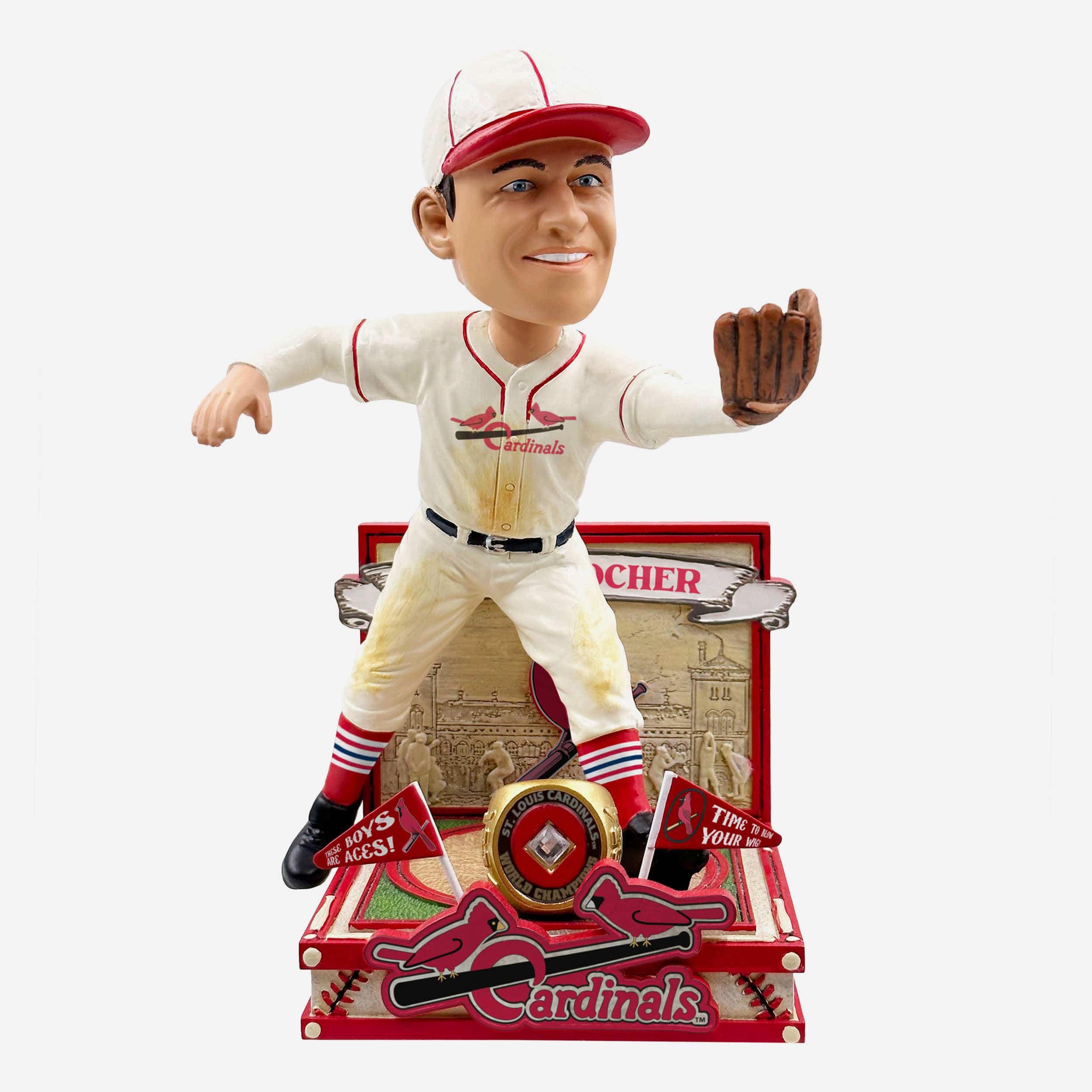 Leo Durocher St Louis Cardinals 1934 World Champion Bobblehead