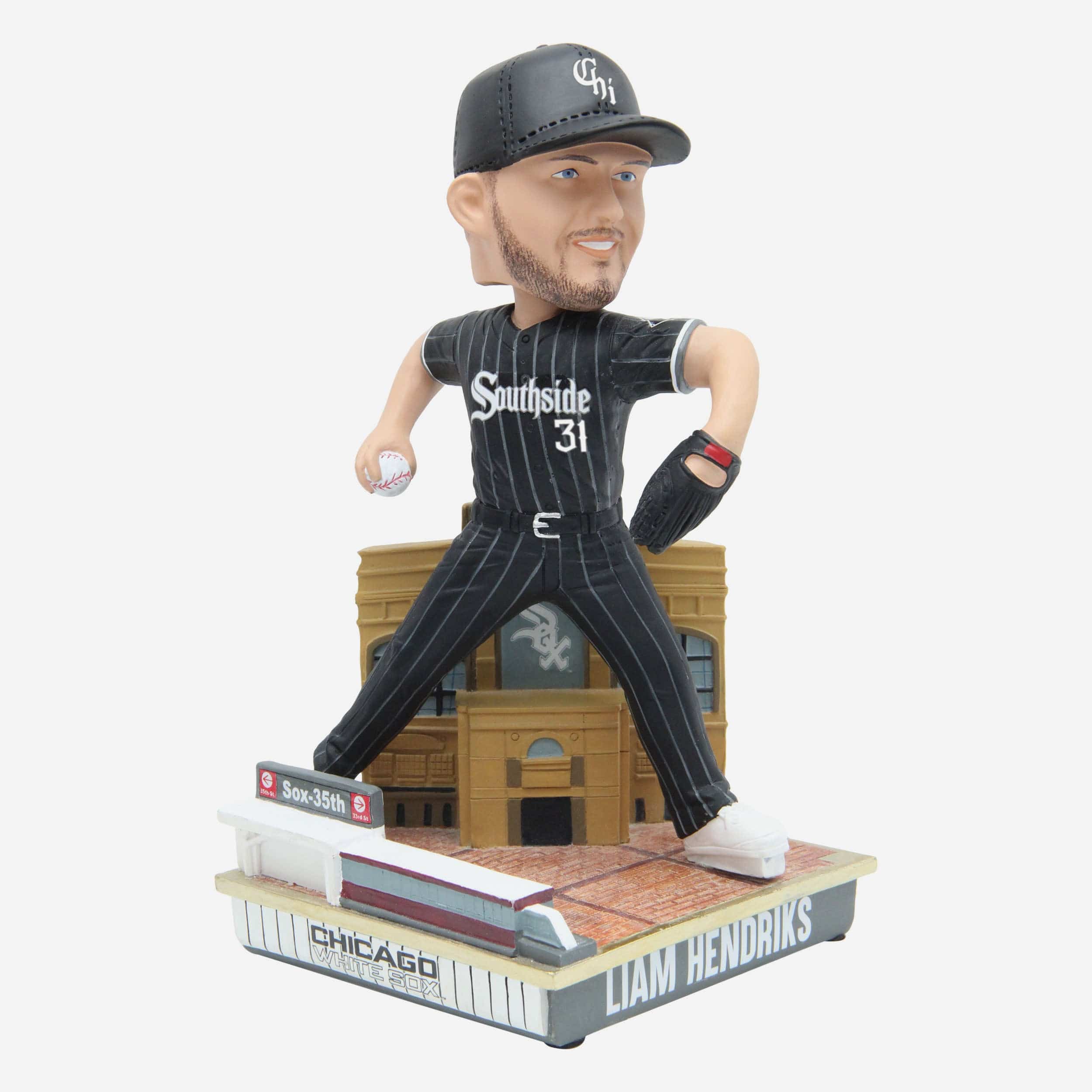 Liam Hendriks Chicago White Sox City Connect Welcome Back Bobblehead