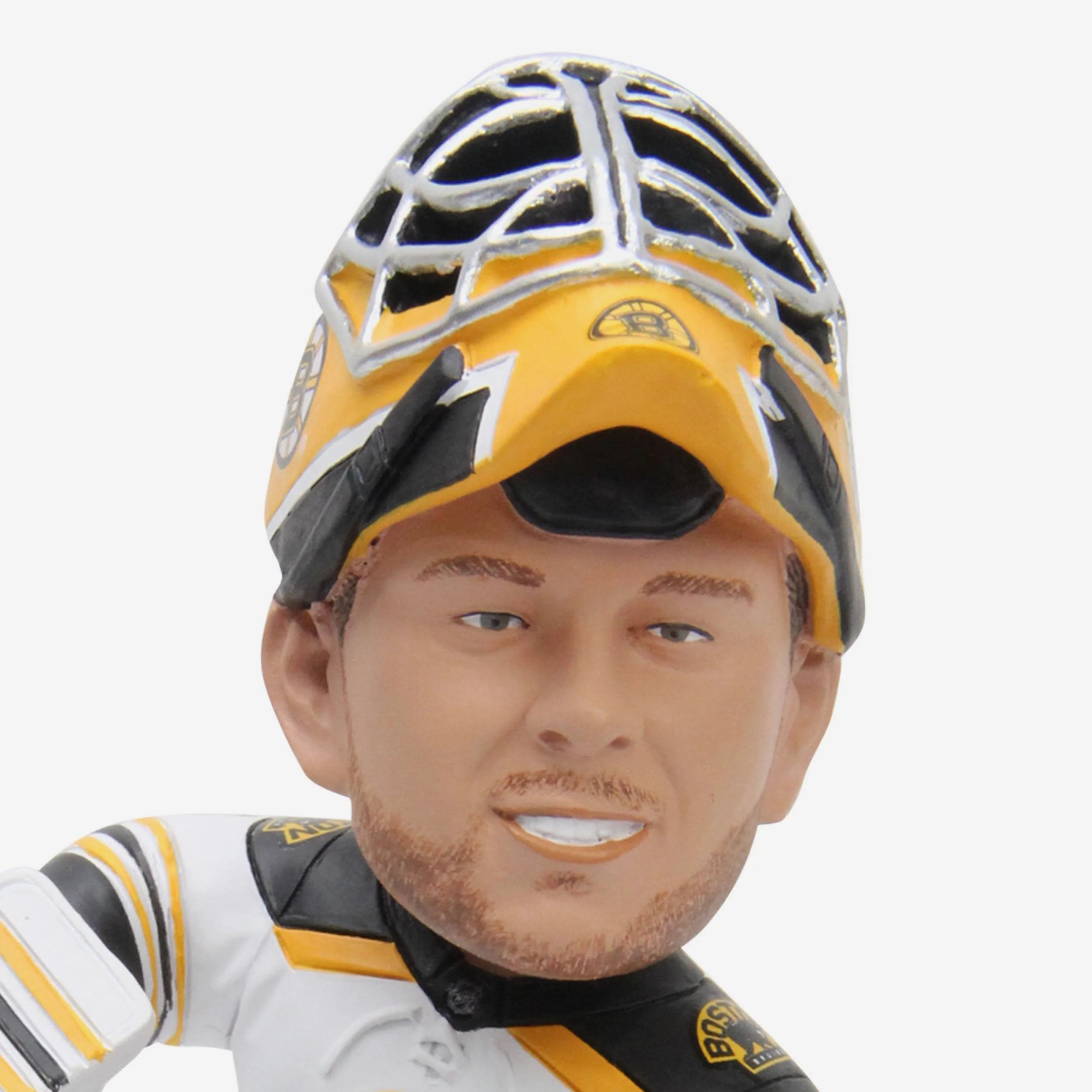 Linus Ullmark Boston Bruins Firestick Goalie Goal Bobblehead - Image 2