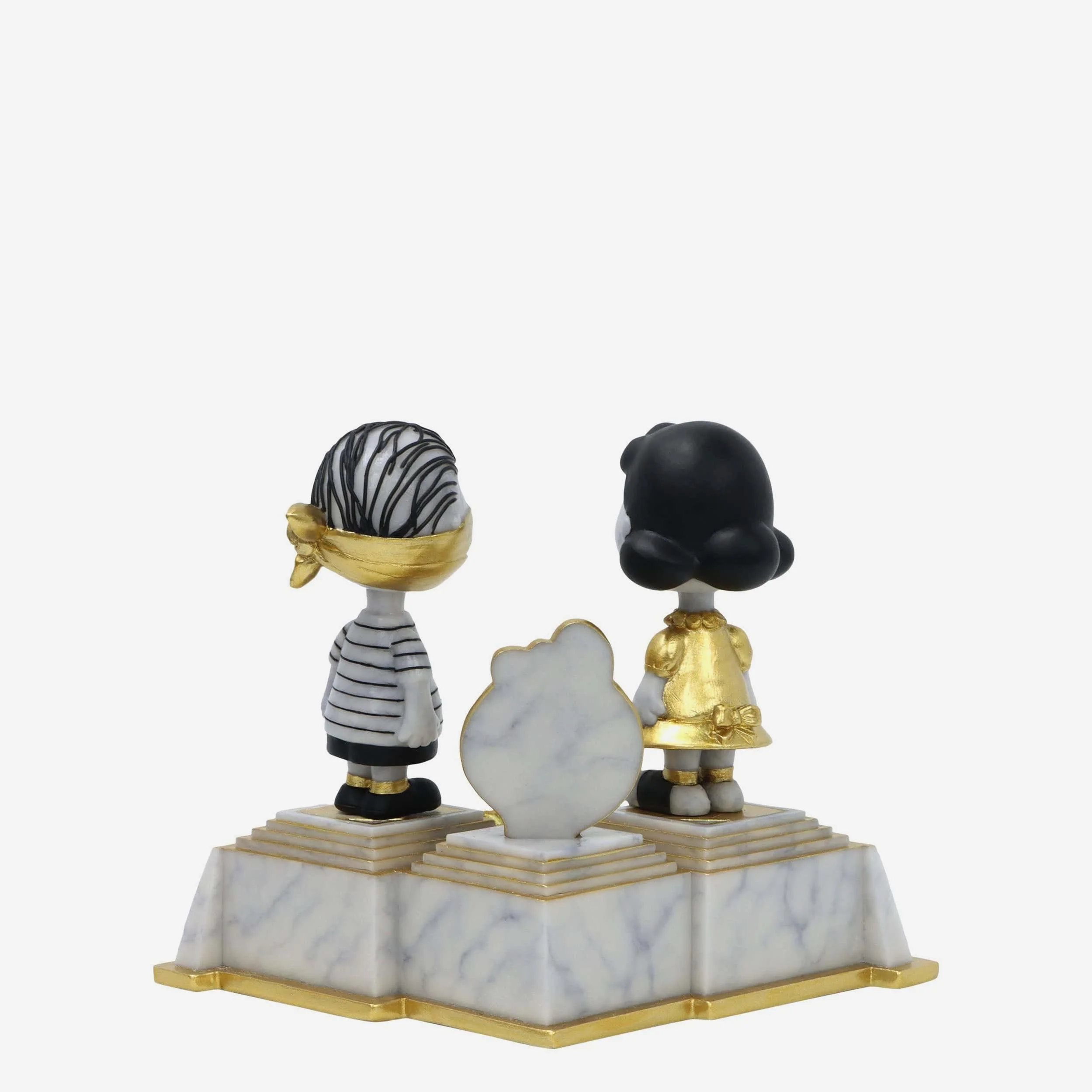 Linus Van Pelt & Lucy Van Pelt Peanuts 75th Anniversary First Appearance Comic Strip Dual Bobblehead - Image 6