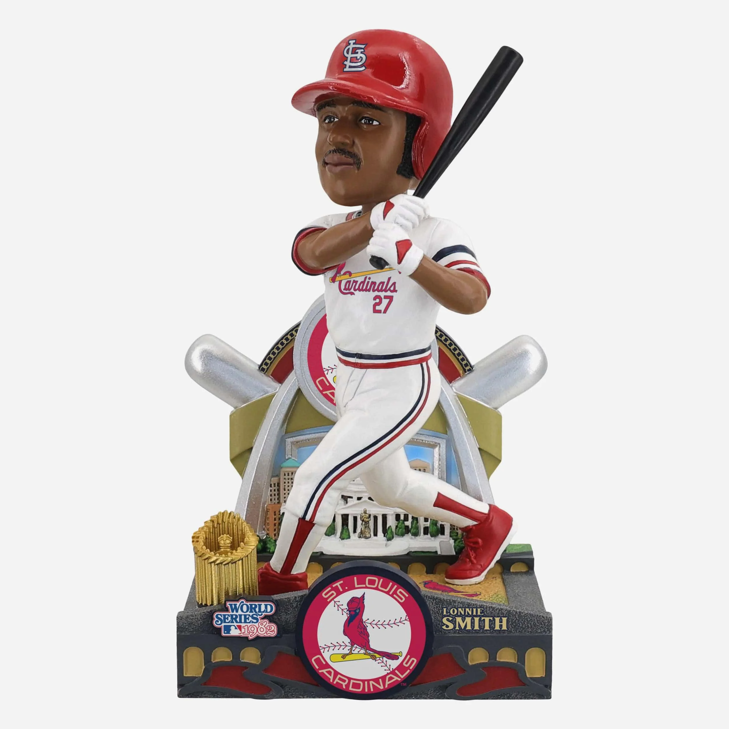 Lonnie Smith St Louis Cardinals 1982 World Series Champions Bobblehead