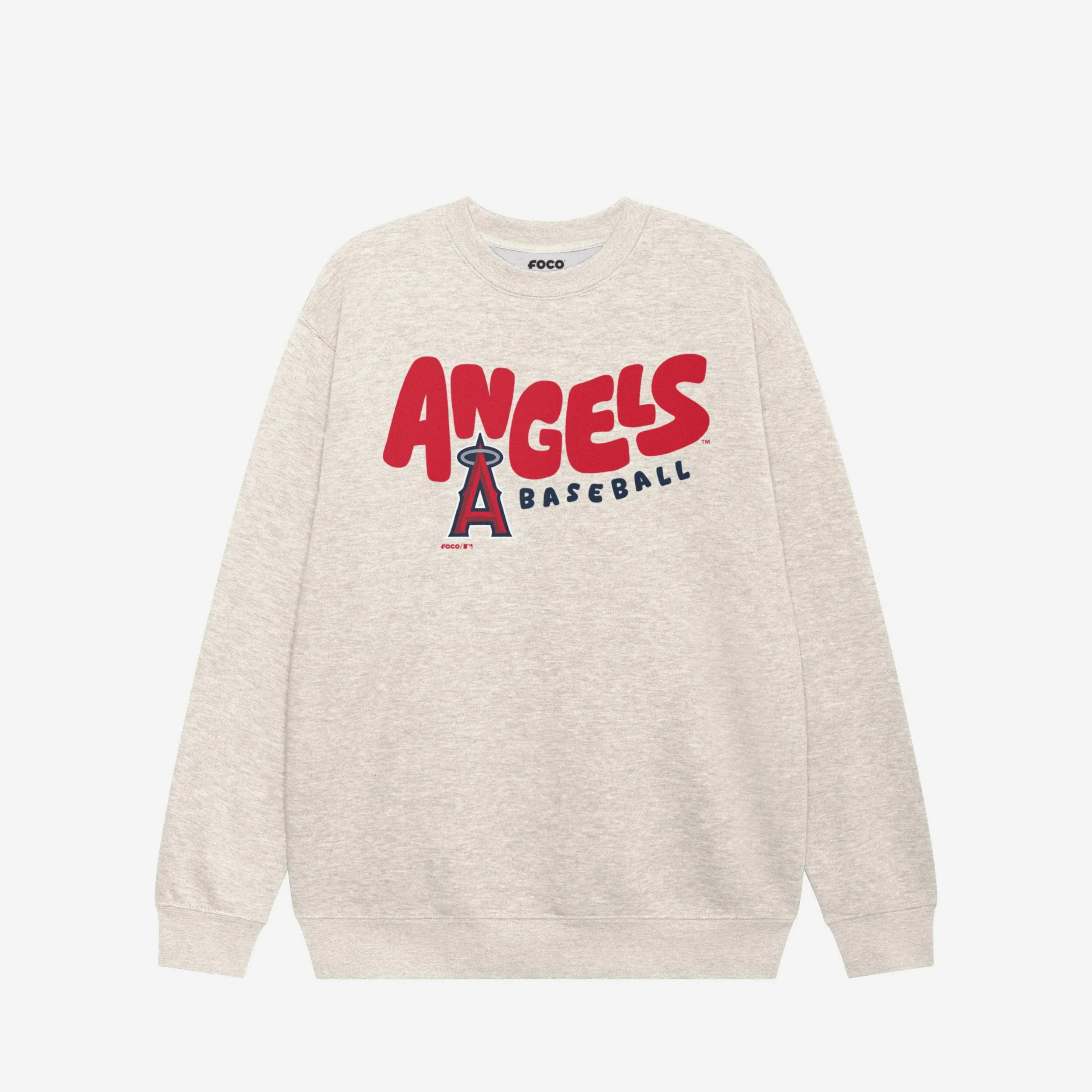 Los Angeles Angels Bubble Crew Neck Sweatshirt