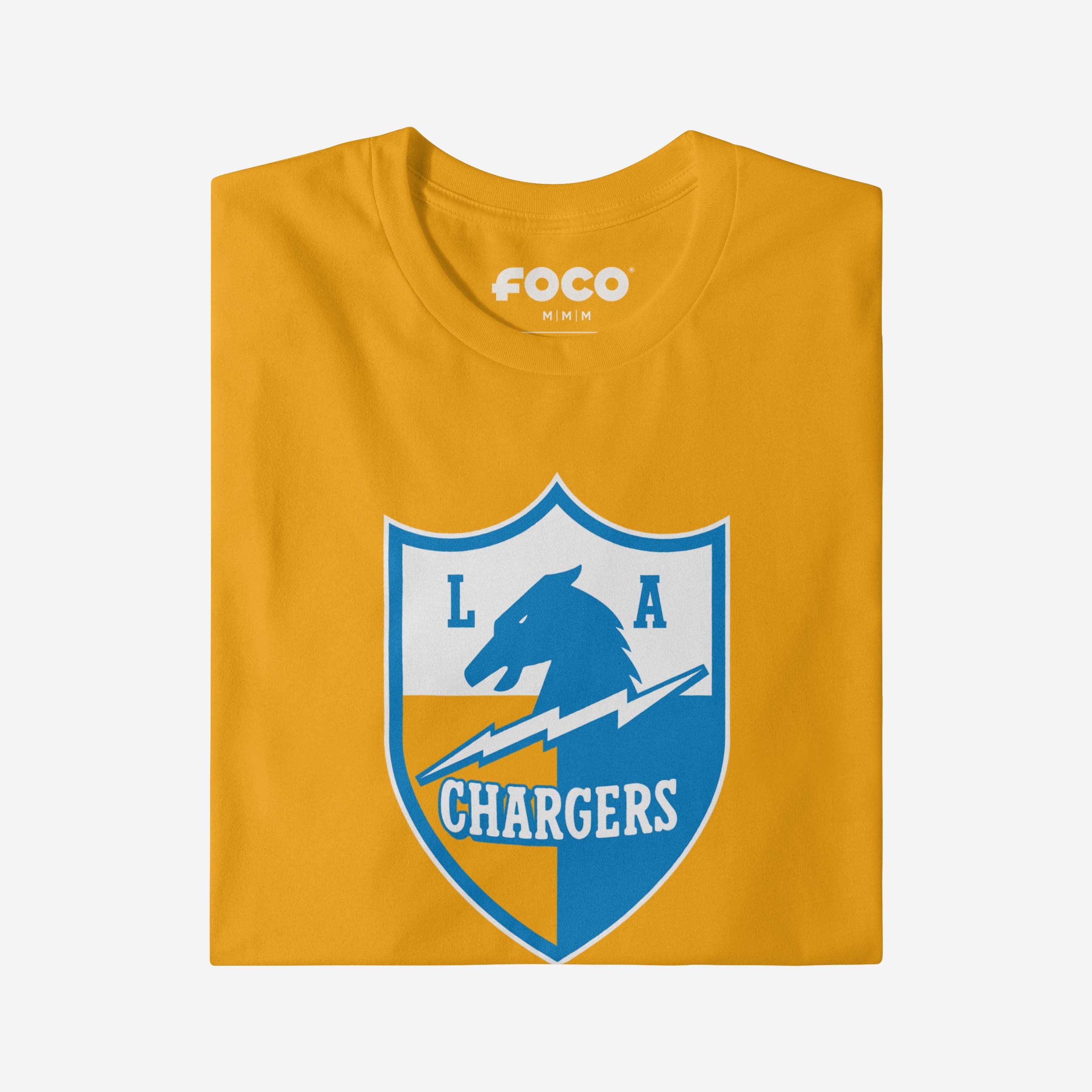 Los Angeles Chargers 1961 Retro Logo Long Sleeve T-Shirt - Image 4