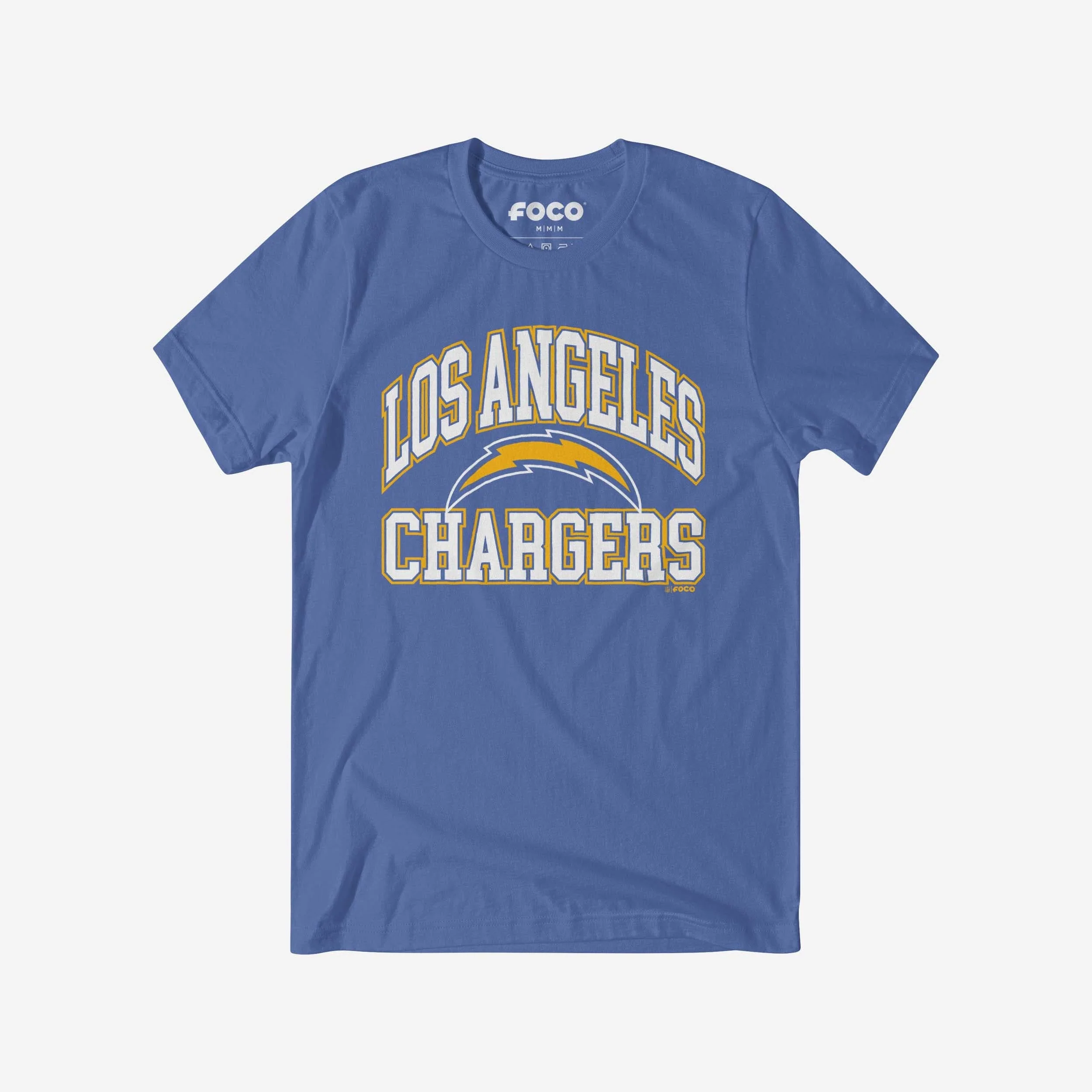 Los Angeles Chargers Arched Wordmark T-Shirt